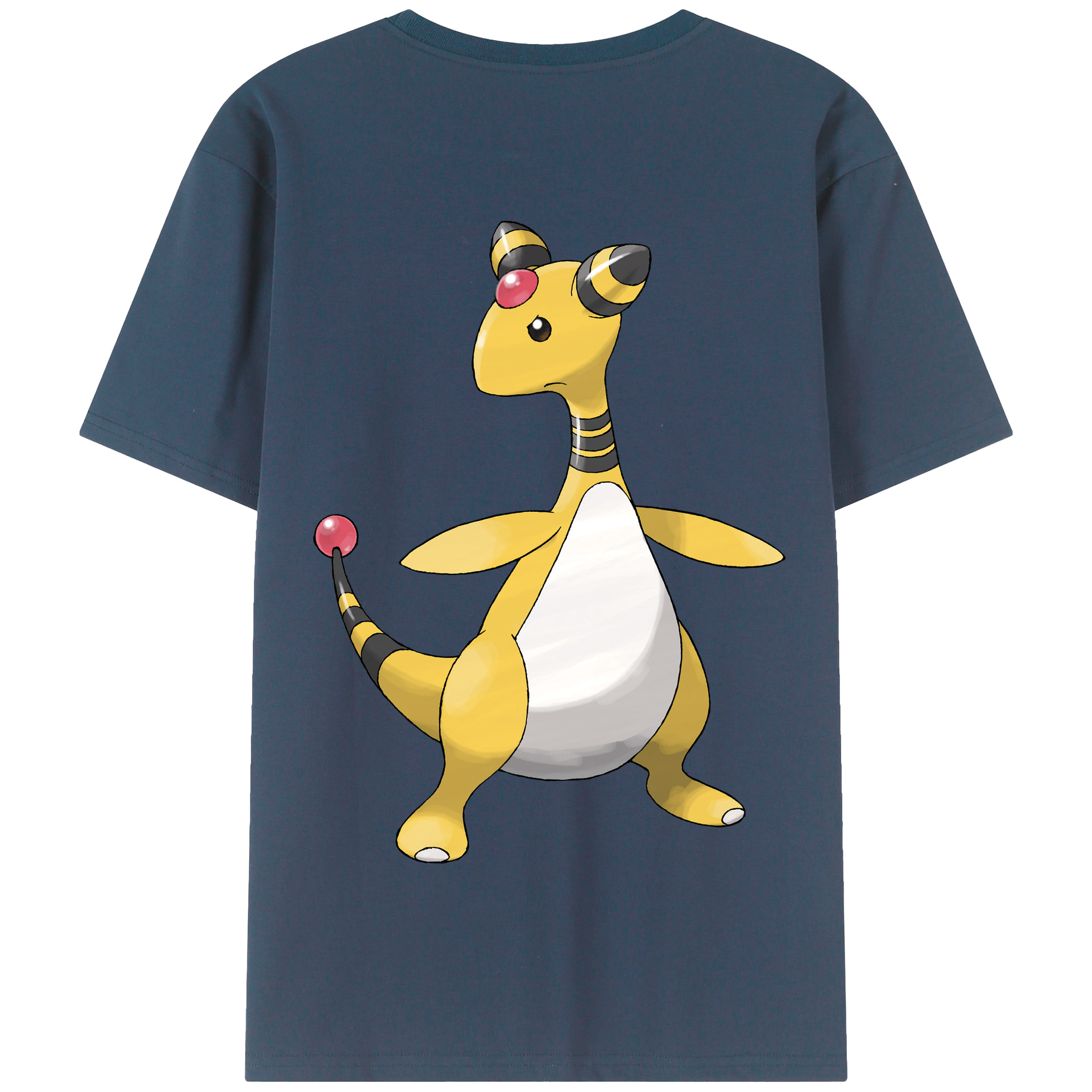 （画像用） ポケットモンスター Pokémon 綿100％半袖Tシャツ（背面プリント）