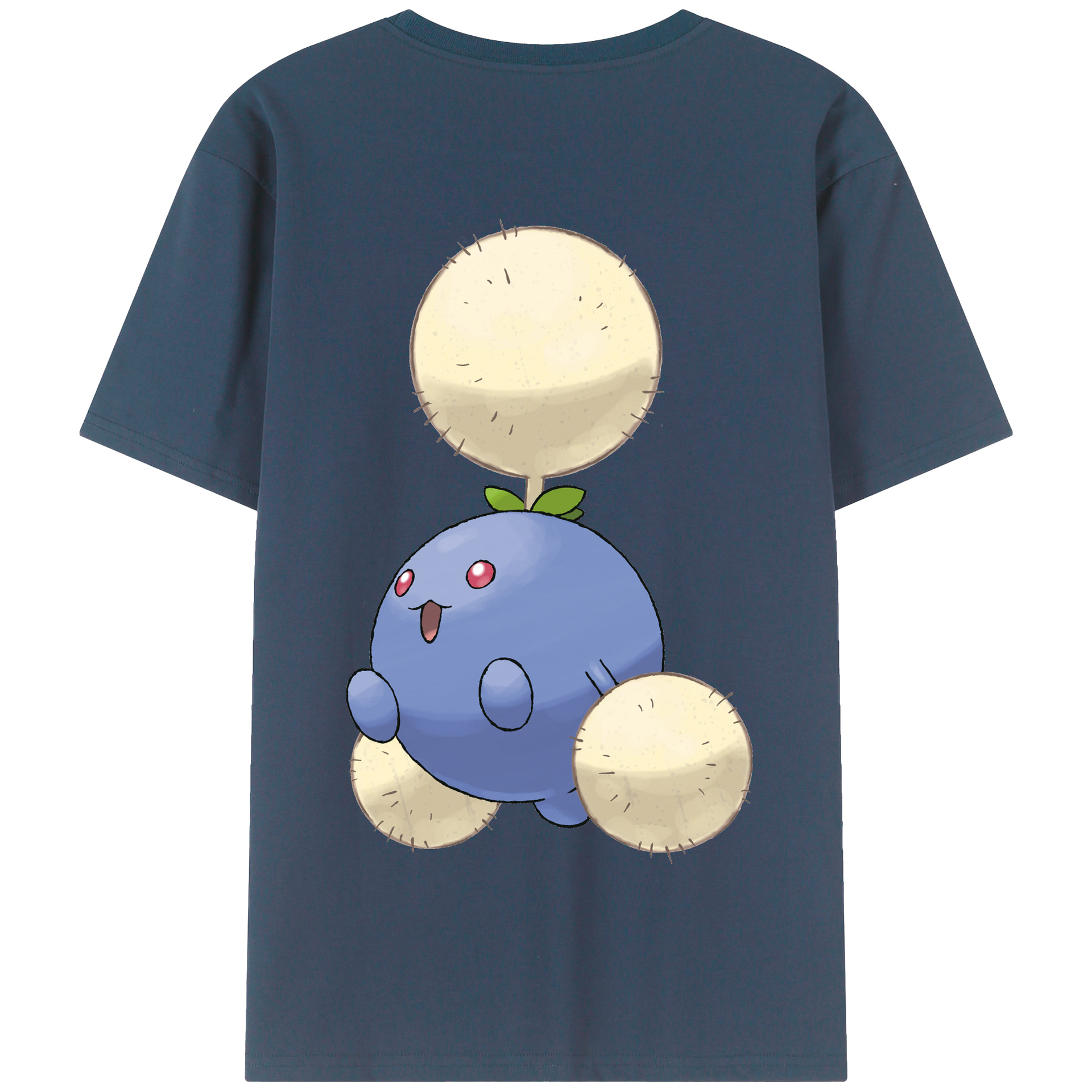 （画像用） ポケットモンスター Pokémon 綿100％半袖Tシャツ（背面プリント）