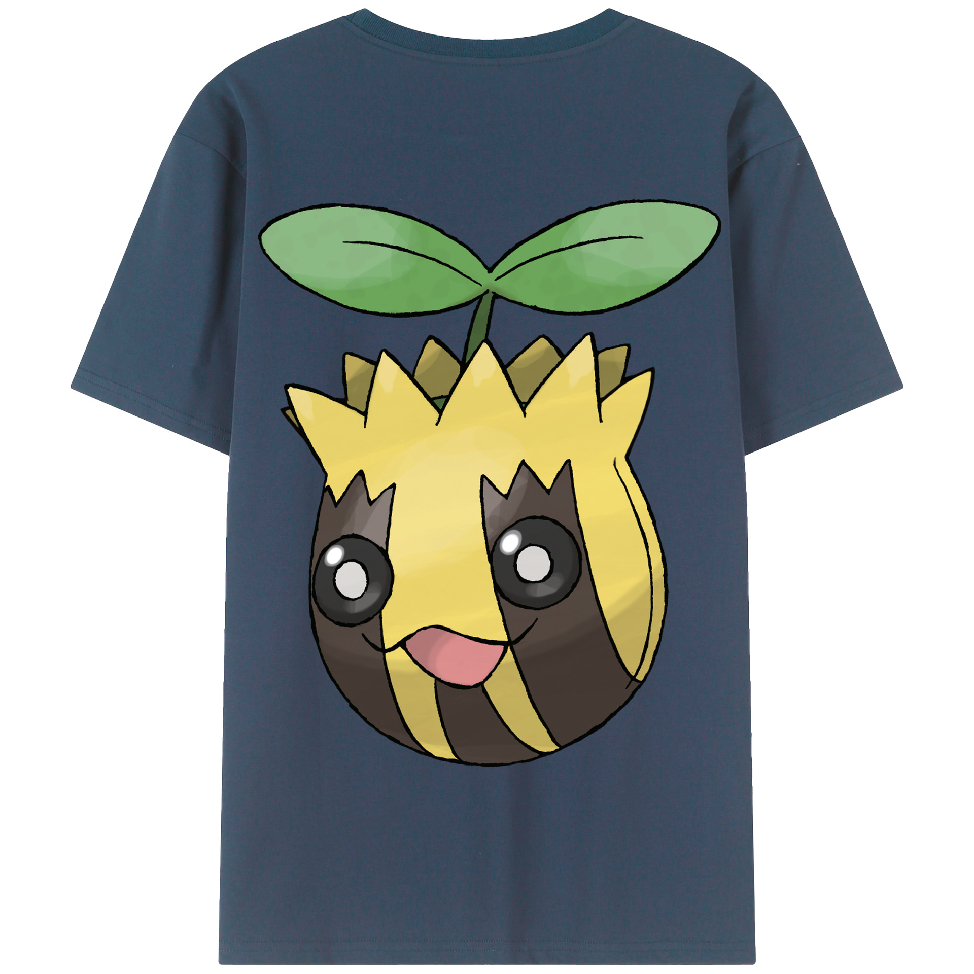 （画像用） ポケットモンスター Pokémon 綿100％半袖Tシャツ（背面プリント）