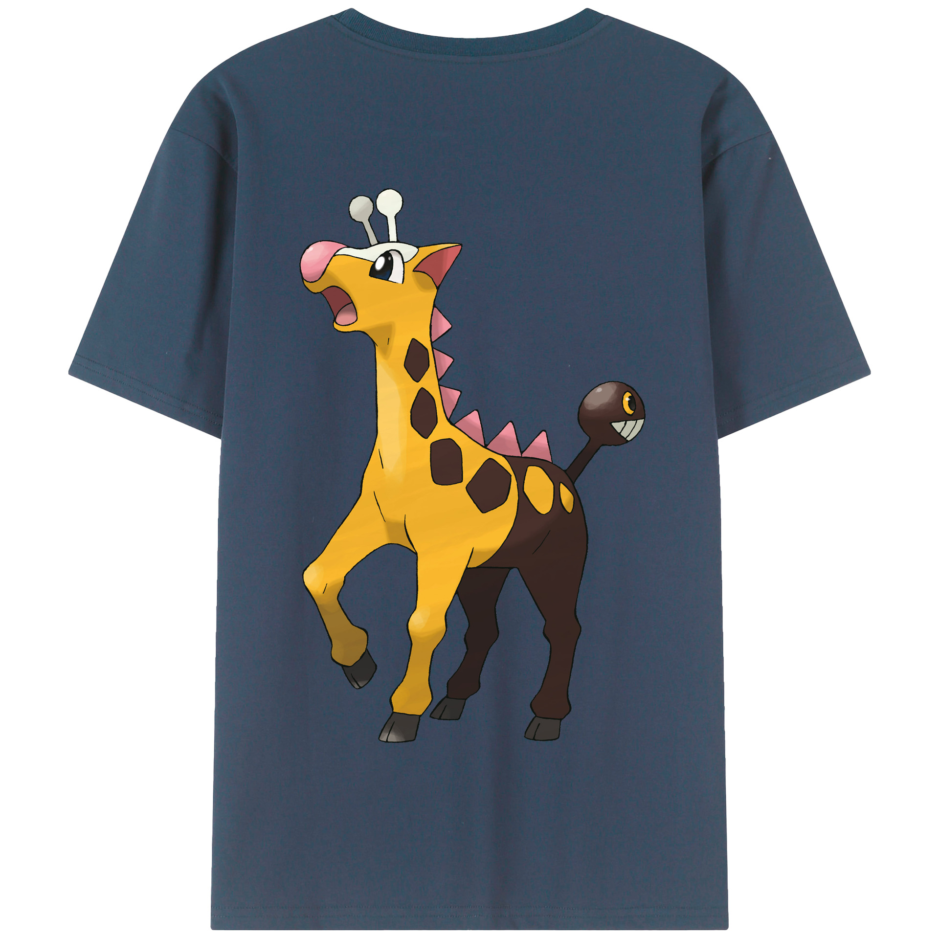 （画像用） ポケットモンスター Pokémon 綿100％半袖Tシャツ（背面プリント）