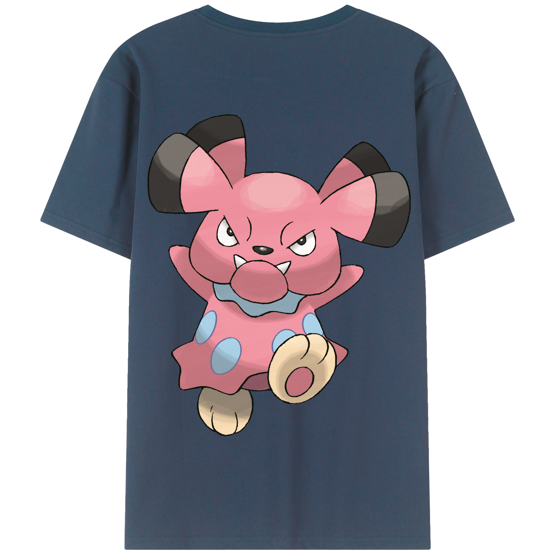 （画像用） ポケットモンスター Pokémon 綿100％半袖Tシャツ（背面プリント）