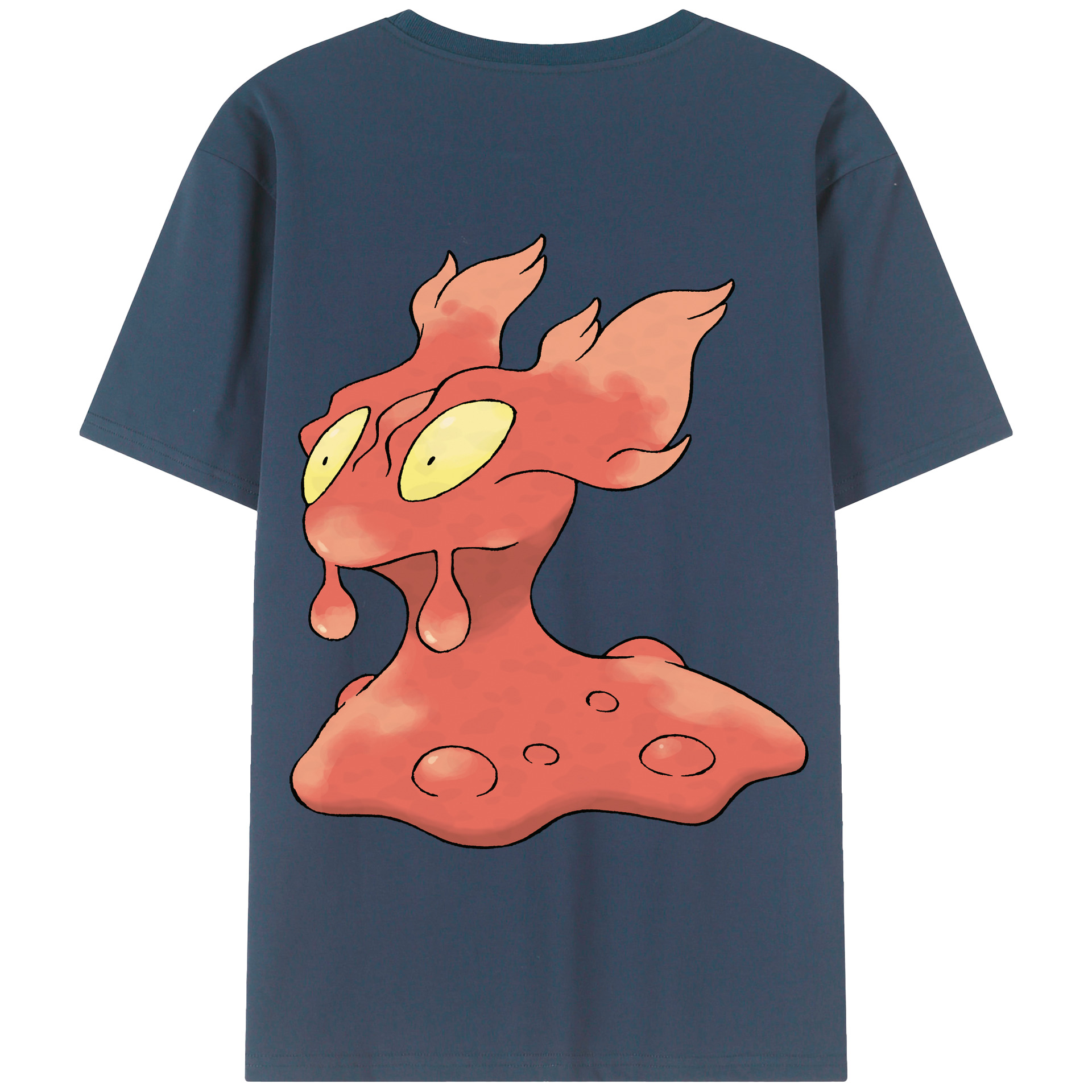 （画像用） ポケットモンスター Pokémon 綿100％半袖Tシャツ（背面プリント）