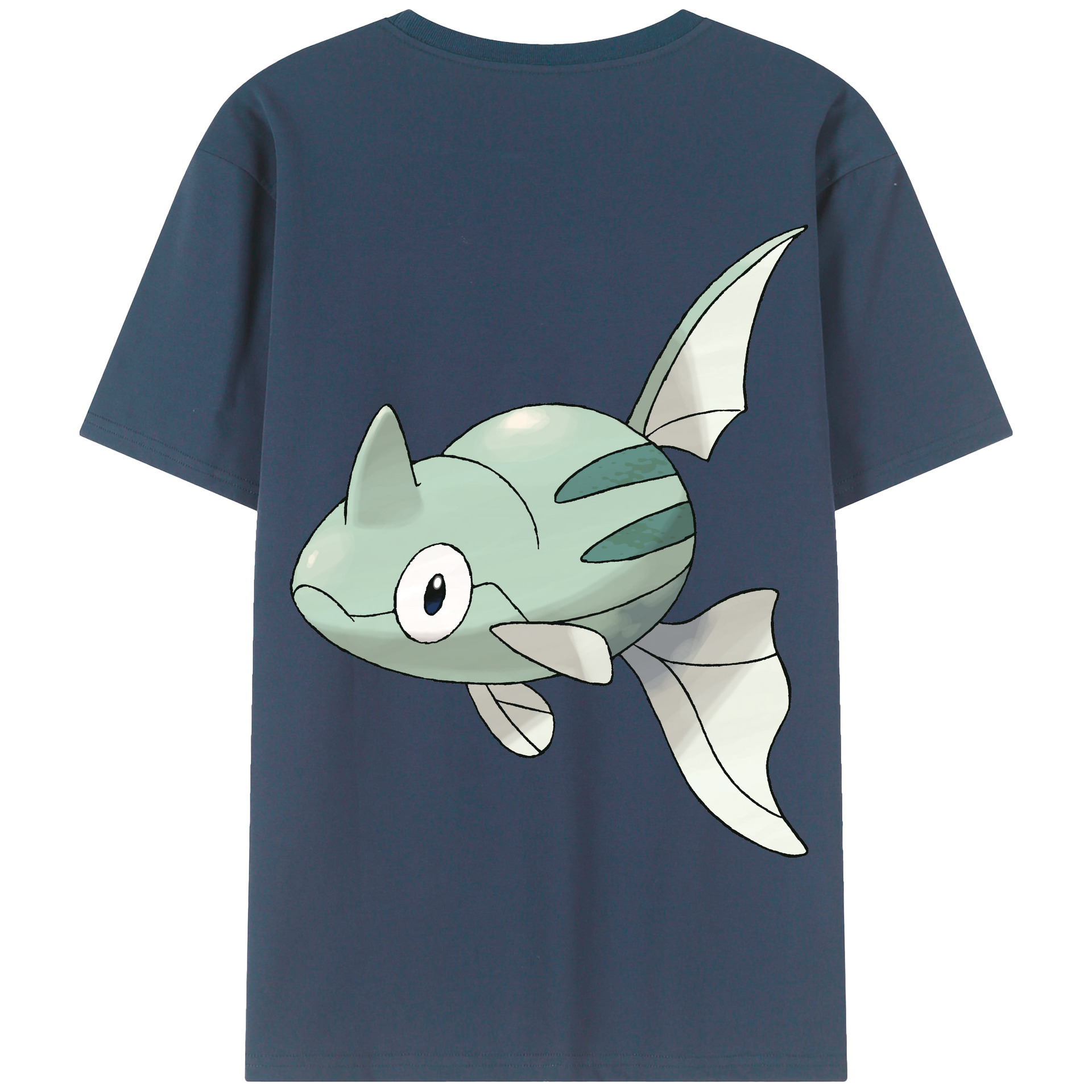 （画像用） ポケットモンスター Pokémon 綿100％半袖Tシャツ（背面プリント）