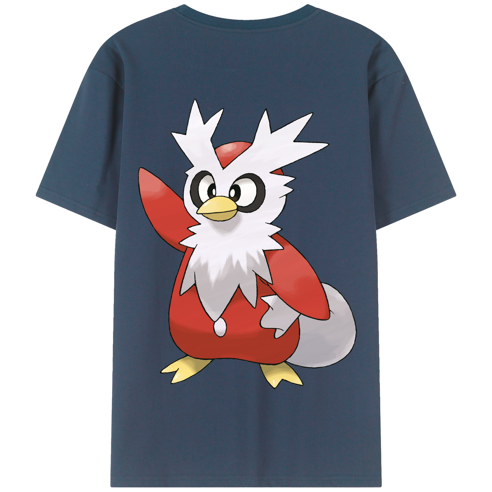 （画像用） ポケットモンスター Pokémon 綿100％半袖Tシャツ（背面プリント）