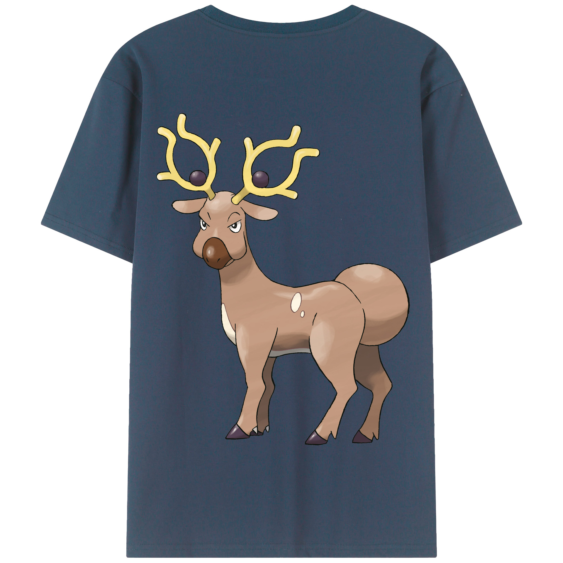 （画像用） ポケットモンスター Pokémon 綿100％半袖Tシャツ（背面プリント）