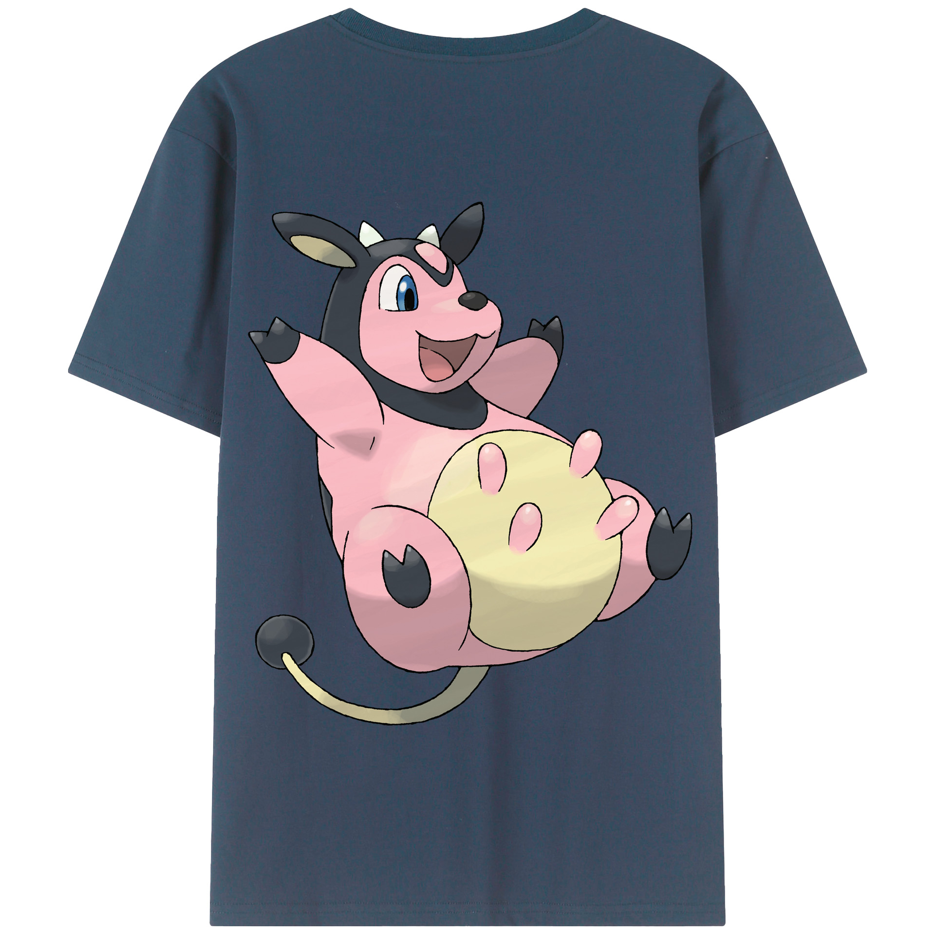 （画像用） ポケットモンスター Pokémon 綿100％半袖Tシャツ（背面プリント）