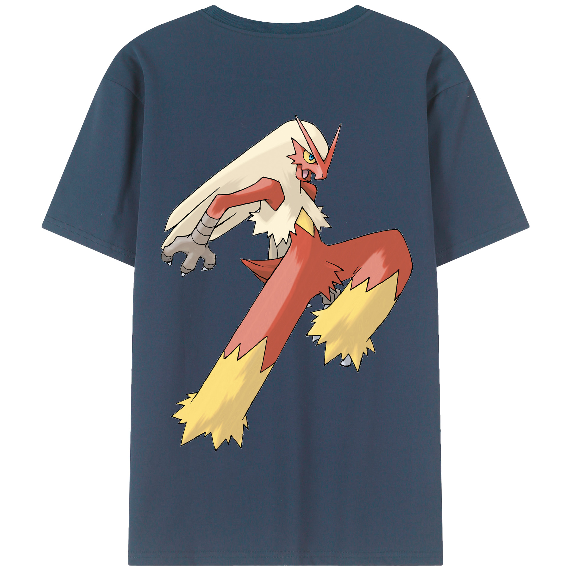 （画像用） ポケットモンスター Pokémon 綿100％半袖Tシャツ（背面プリント）