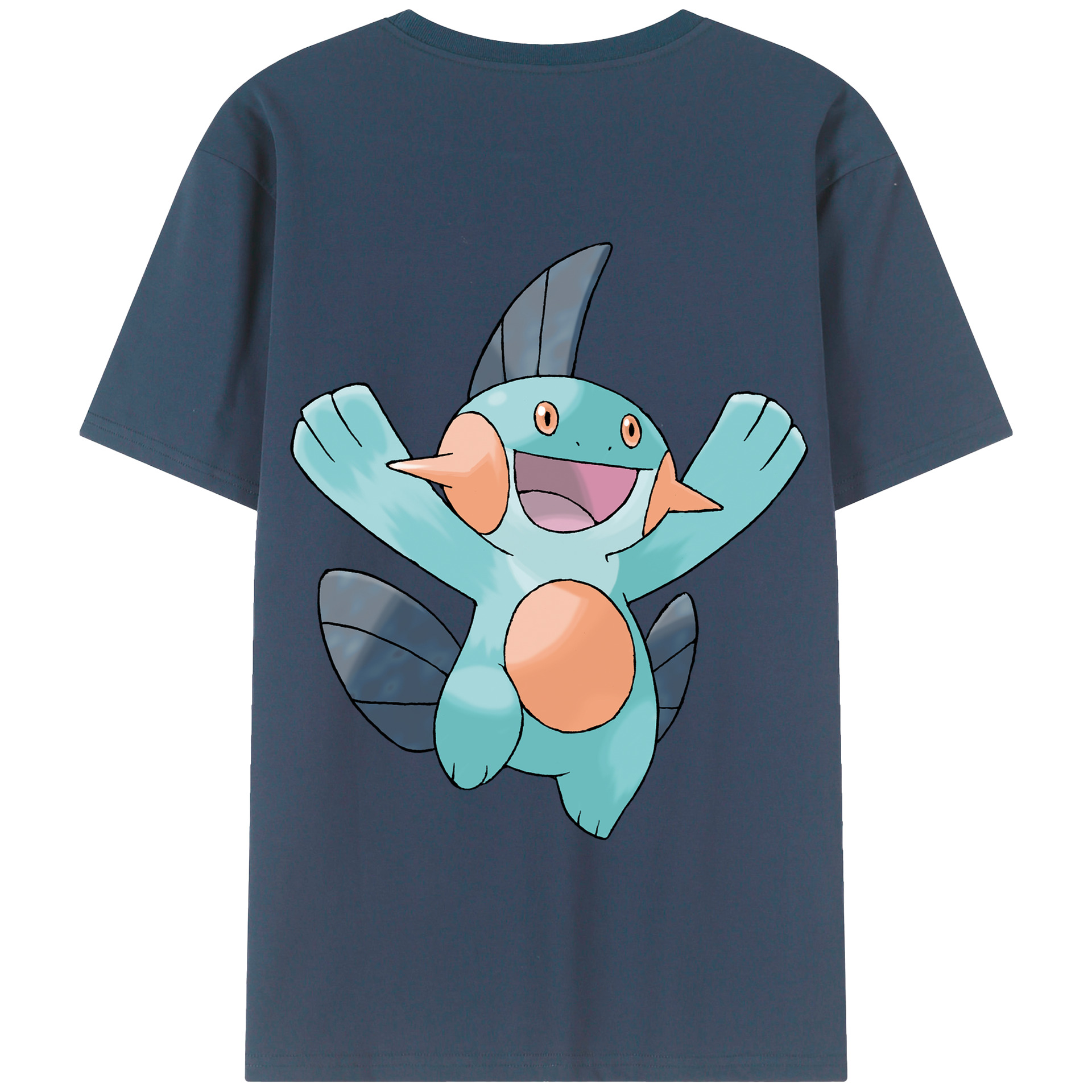 （画像用） ポケットモンスター Pokémon 綿100％半袖Tシャツ（背面プリント）
