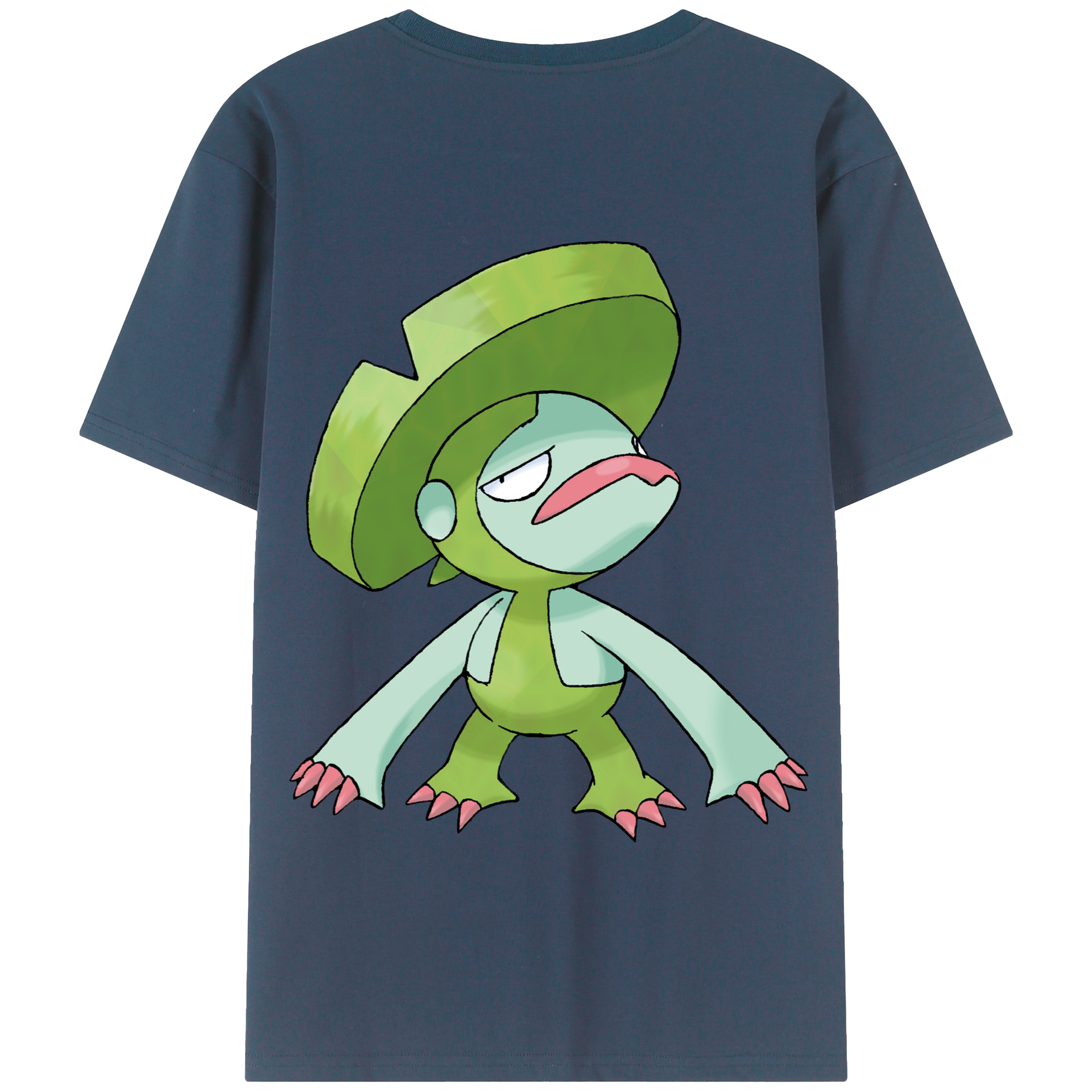 （画像用） ポケットモンスター Pokémon 綿100％半袖Tシャツ（背面プリント）