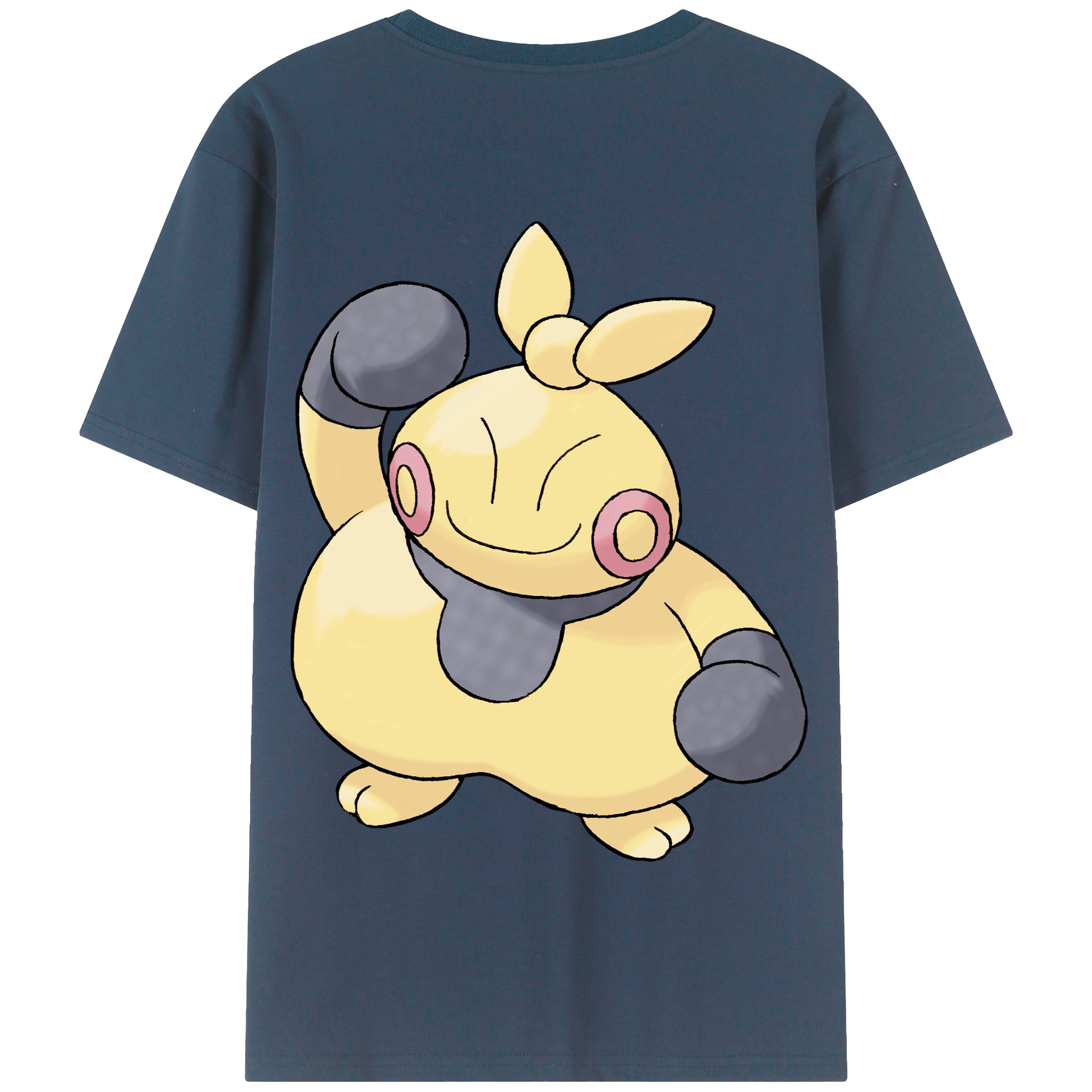 （画像用） ポケットモンスター Pokémon 綿100％半袖Tシャツ（背面プリント）