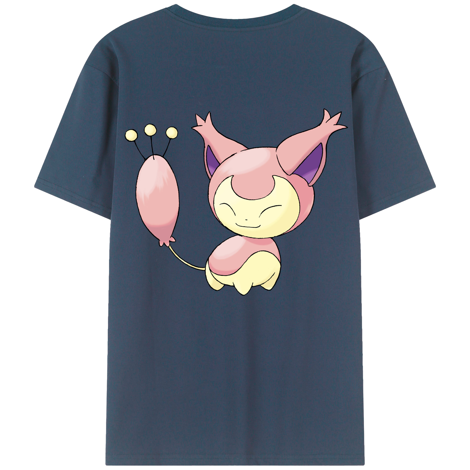 （画像用） ポケットモンスター Pokémon 綿100％半袖Tシャツ（背面プリント）