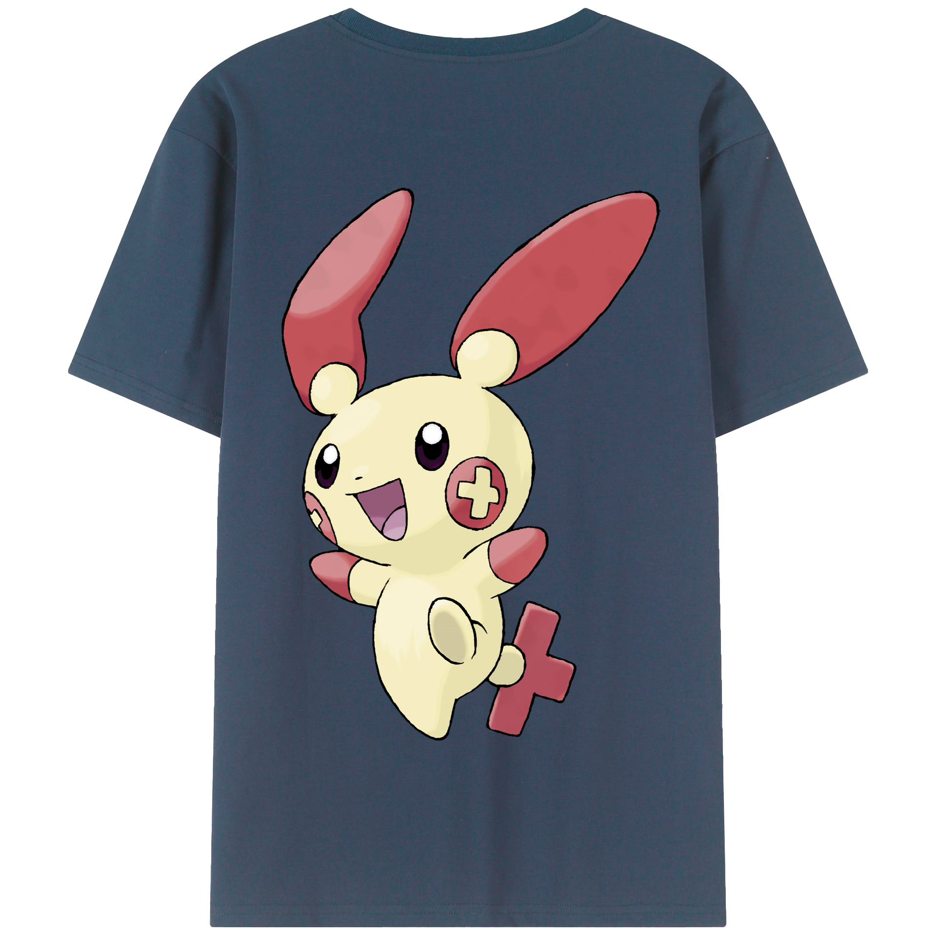 （画像用） ポケットモンスター Pokémon 綿100％半袖Tシャツ（背面プリント）