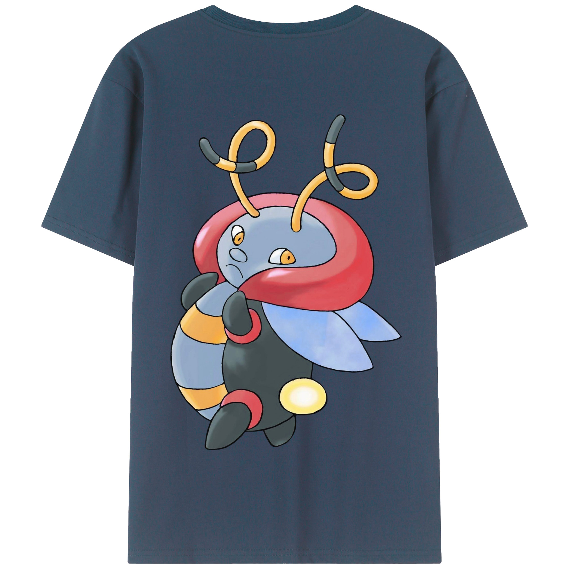 （画像用） ポケットモンスター Pokémon 綿100％半袖Tシャツ（背面プリント）