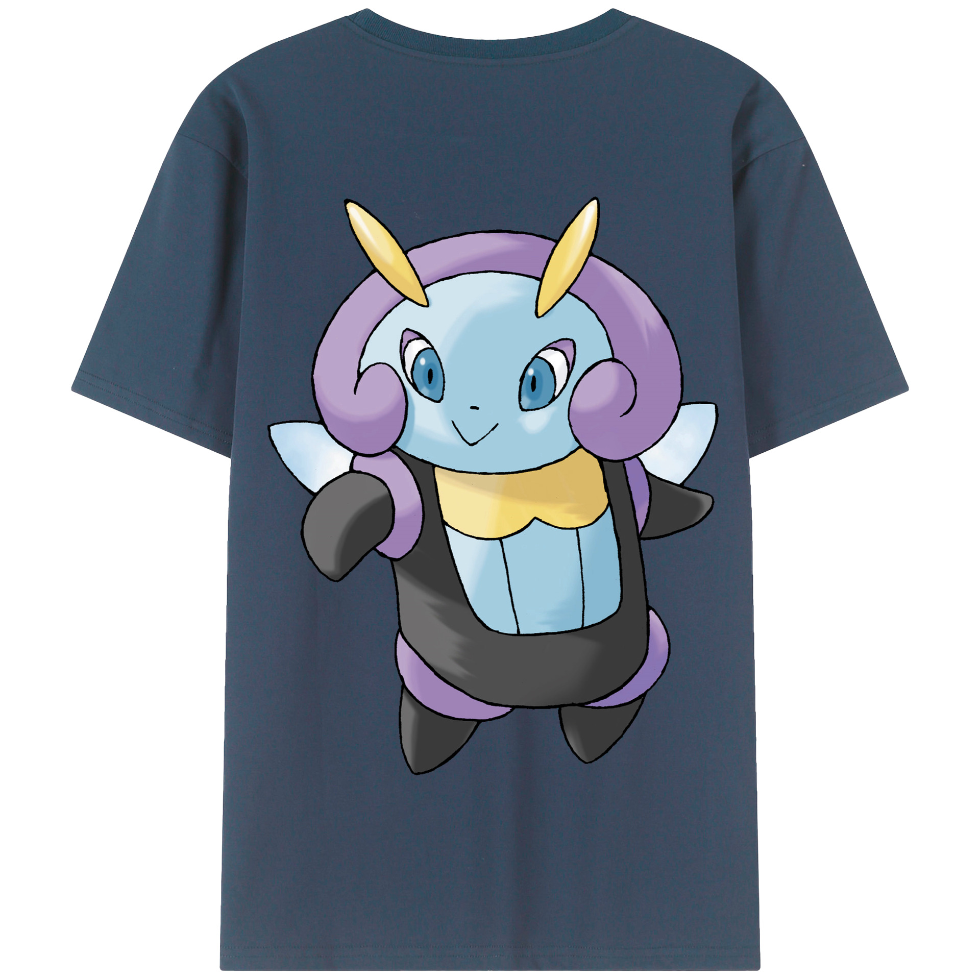 （画像用） ポケットモンスター Pokémon 綿100％半袖Tシャツ（背面プリント）