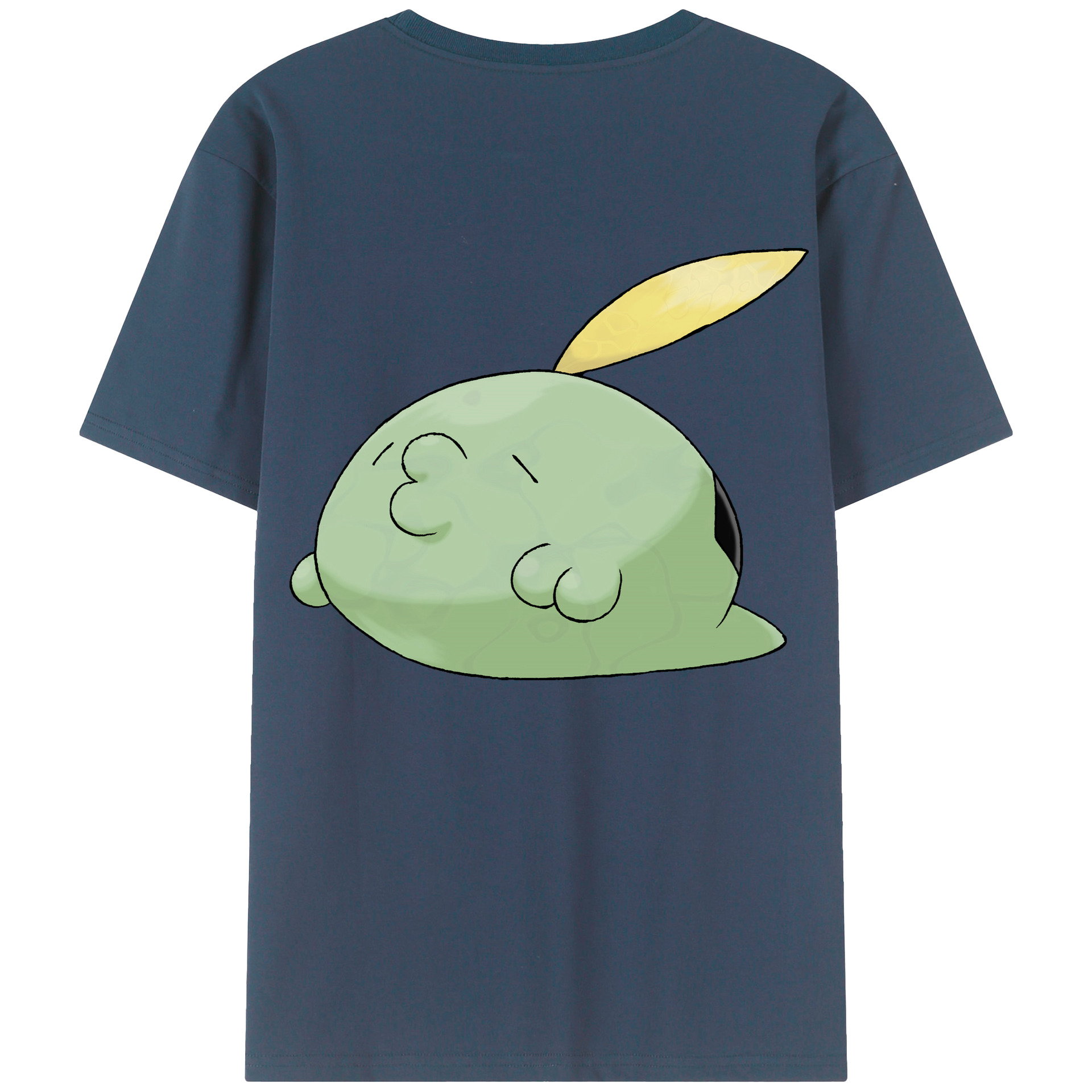 （画像用） ポケットモンスター Pokémon 綿100％半袖Tシャツ（背面プリント）