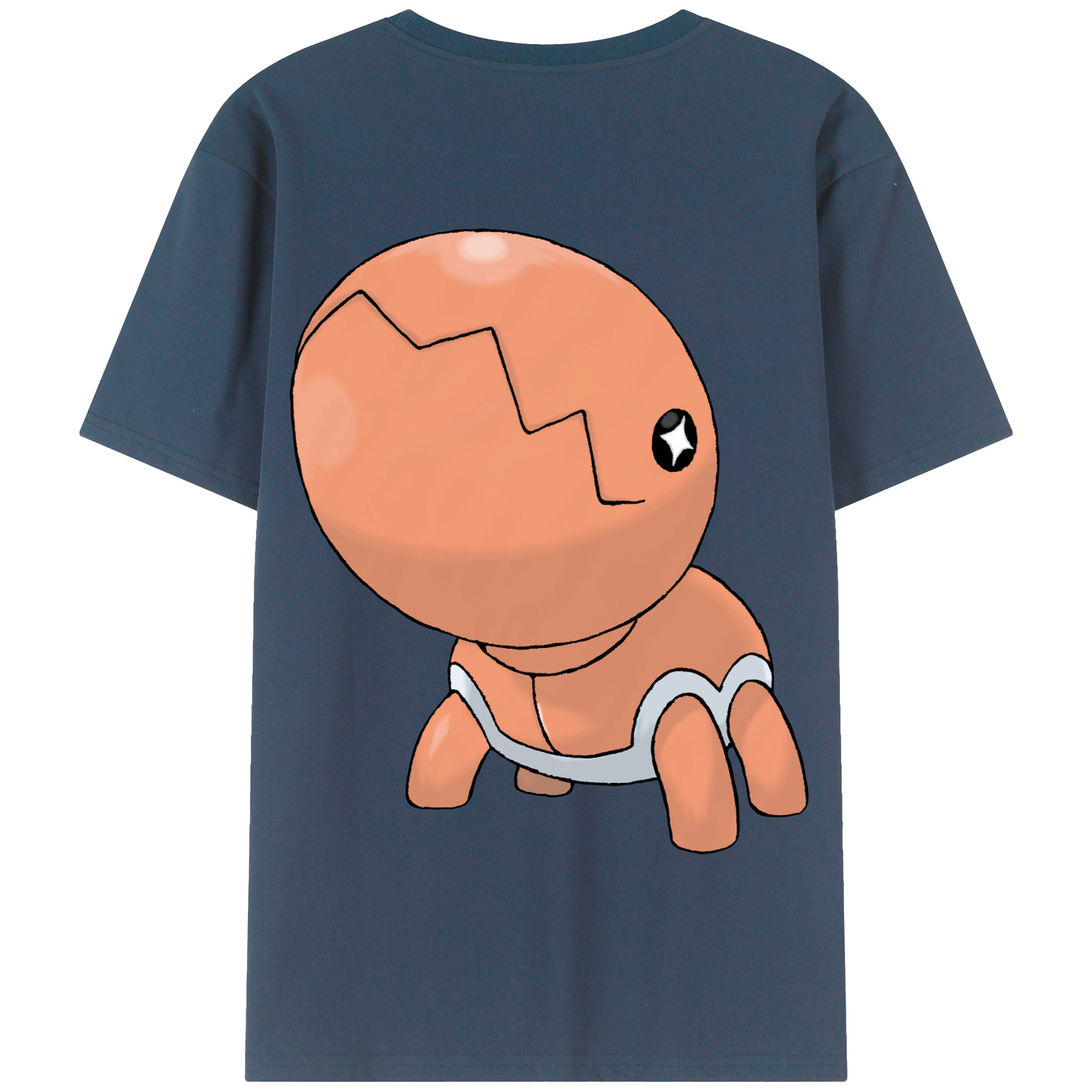 （画像用） ポケットモンスター Pokémon 綿100％半袖Tシャツ（背面プリント）