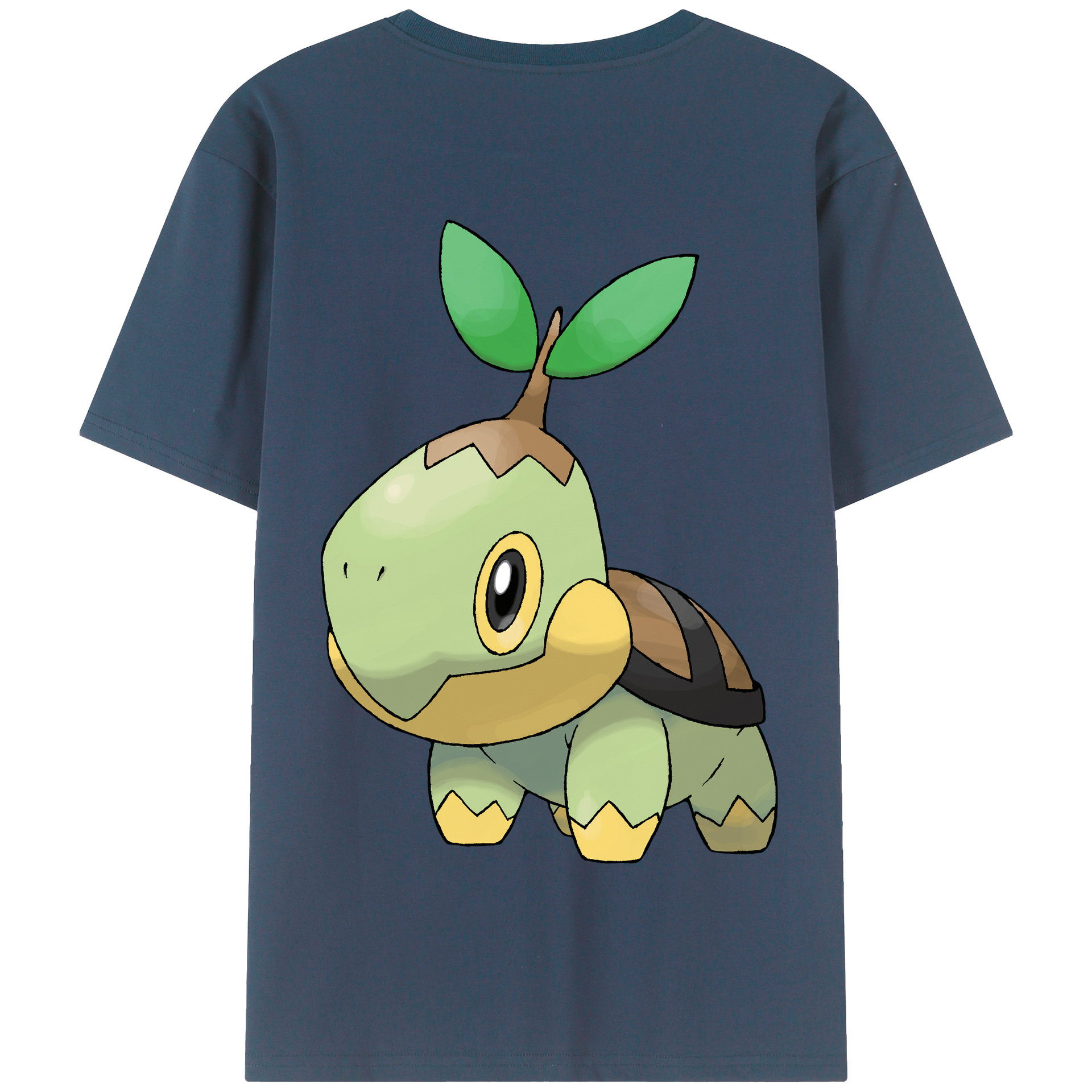 （画像用） ポケットモンスター Pokémon 綿100％半袖Tシャツ（背面プリント）