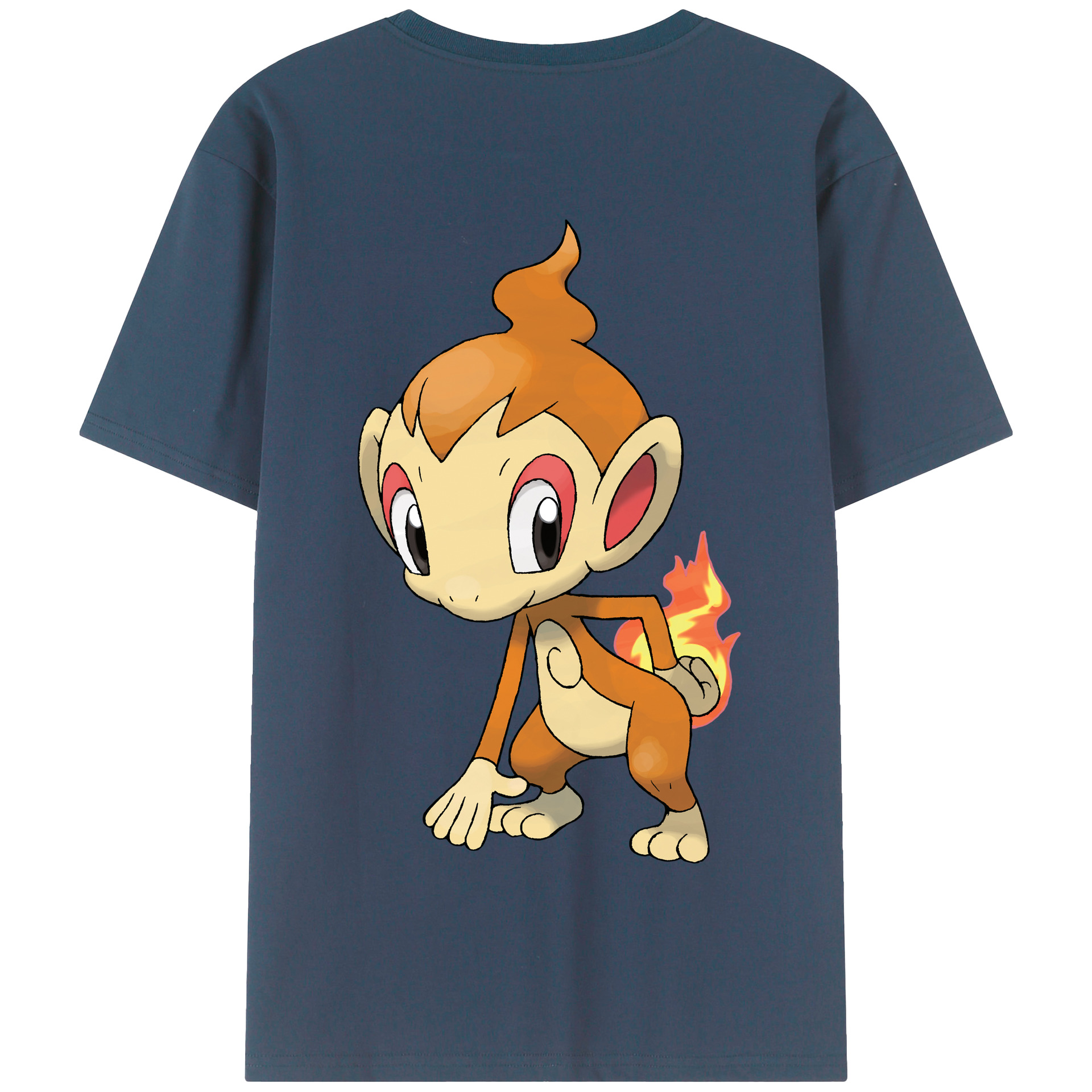 （画像用） ポケットモンスター Pokémon 綿100％半袖Tシャツ（背面プリント）