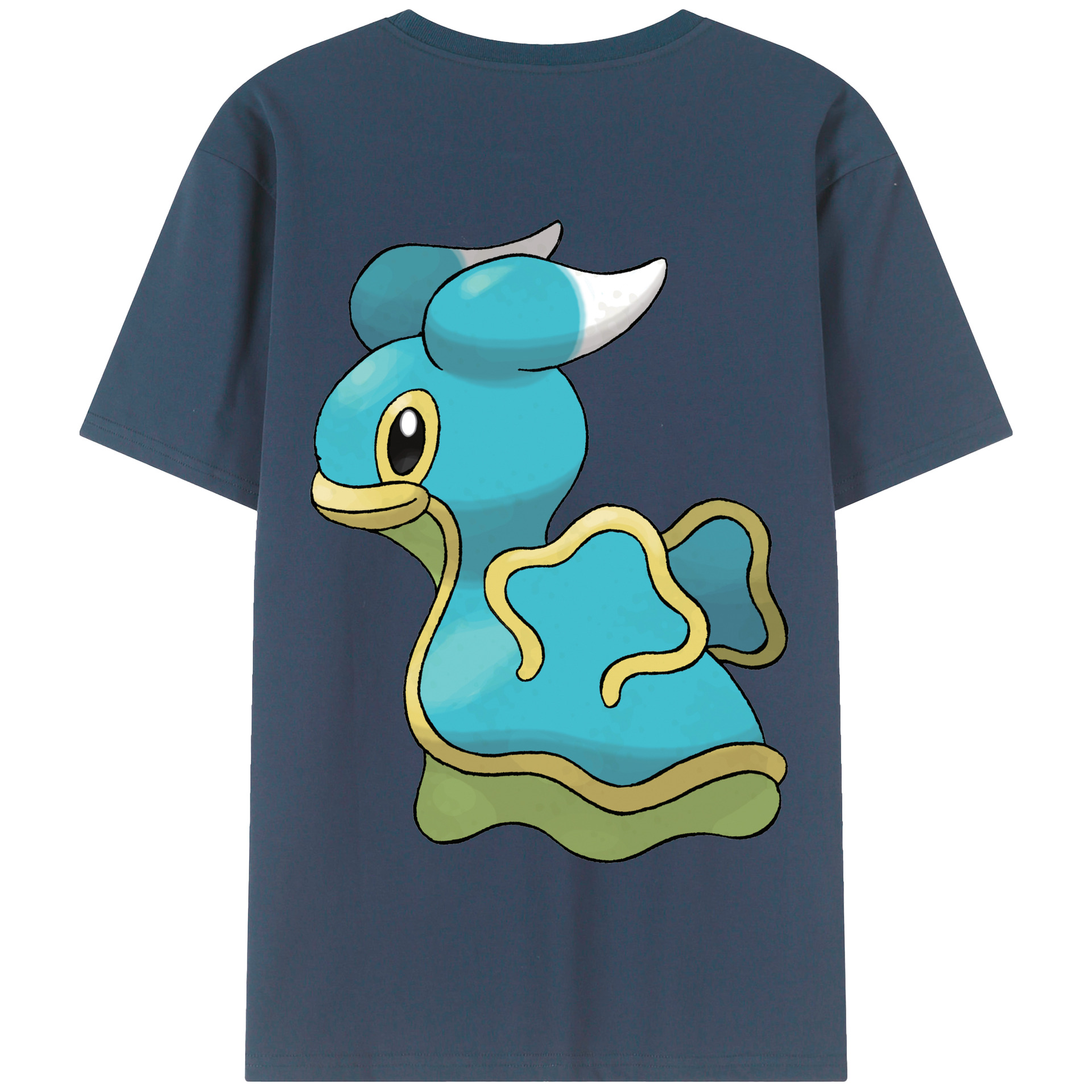 （画像用） ポケットモンスター Pokémon 綿100％半袖Tシャツ（背面プリント）