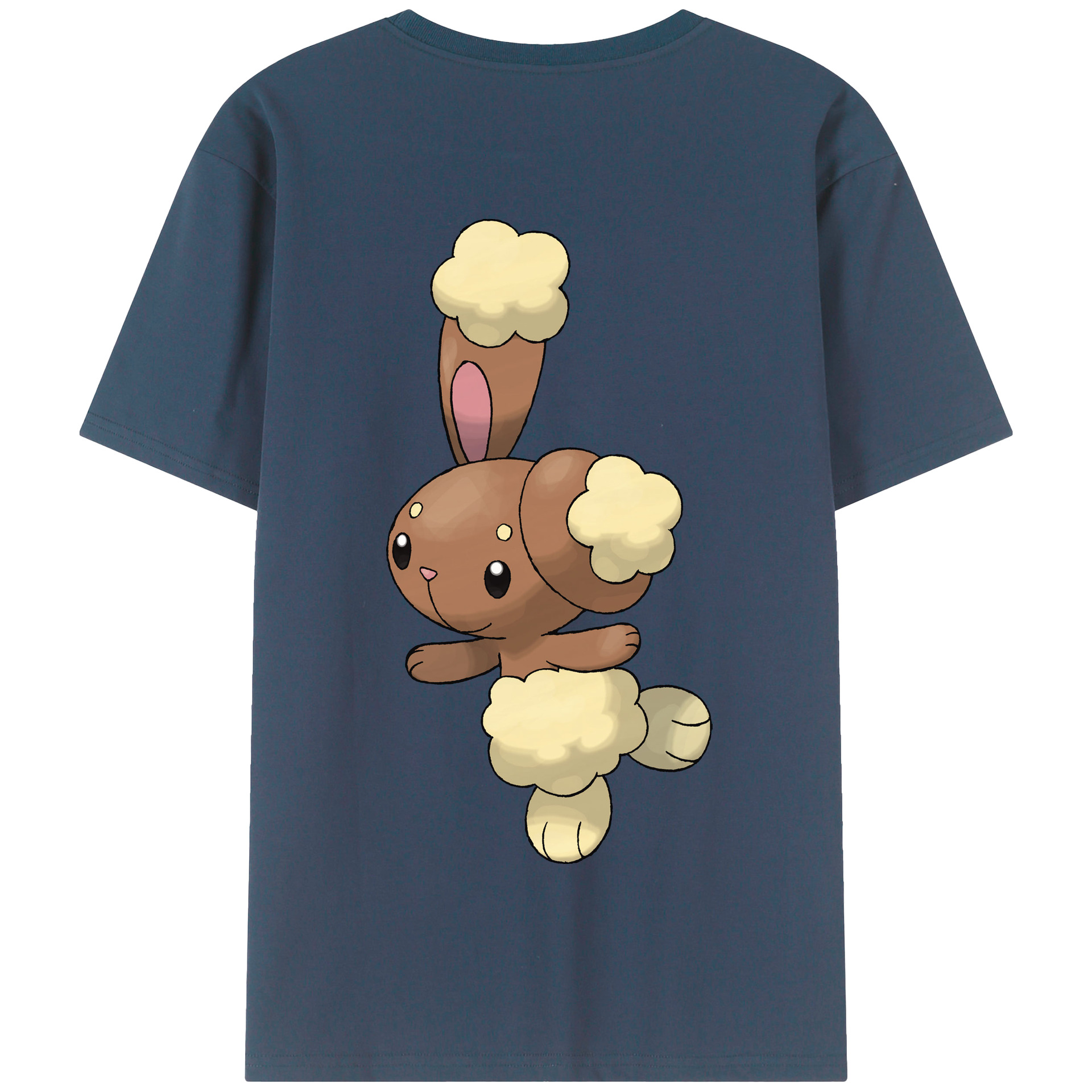 （画像用） ポケットモンスター Pokémon 綿100％半袖Tシャツ（背面プリント）