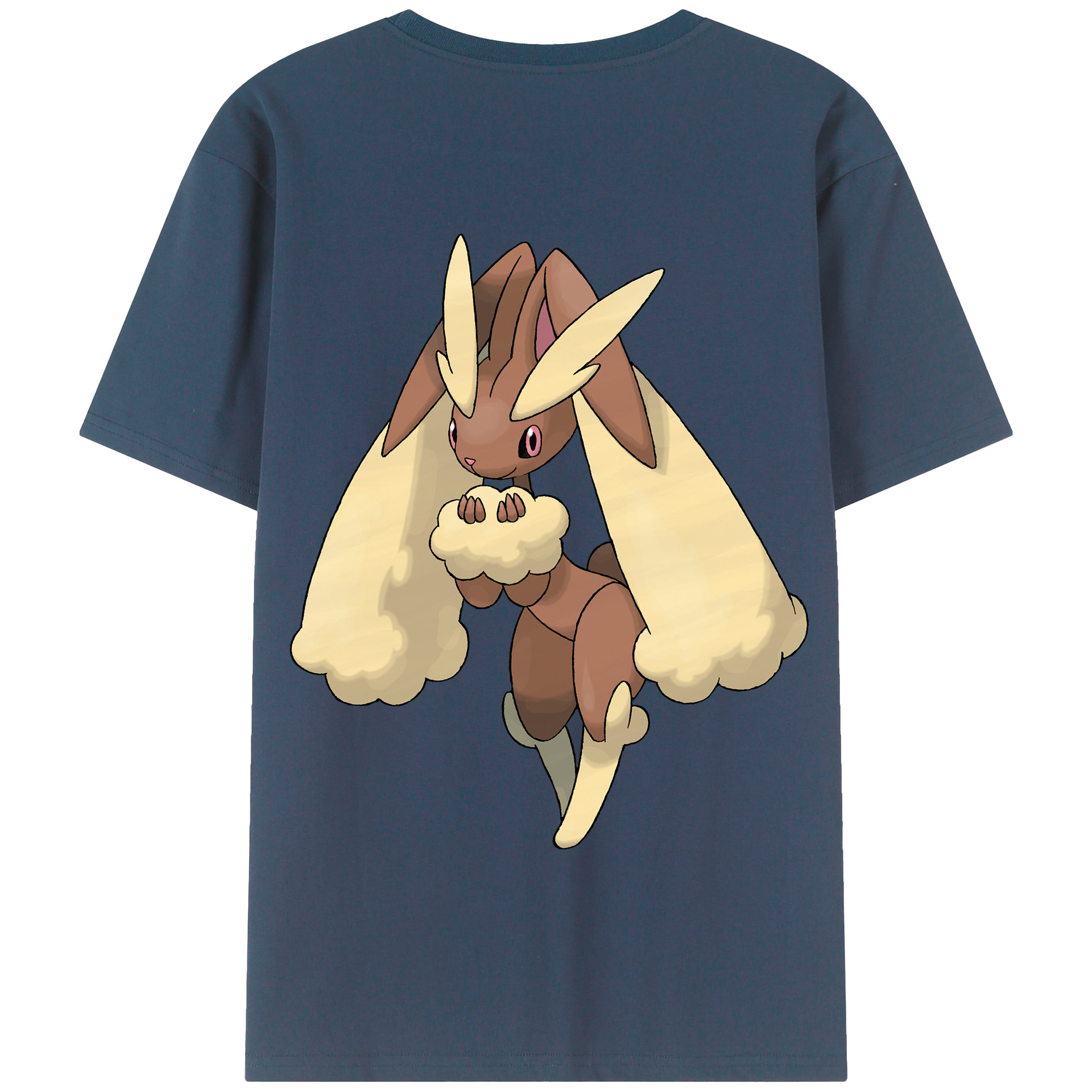 （画像用） ポケットモンスター Pokémon 綿100％半袖Tシャツ（背面プリント）