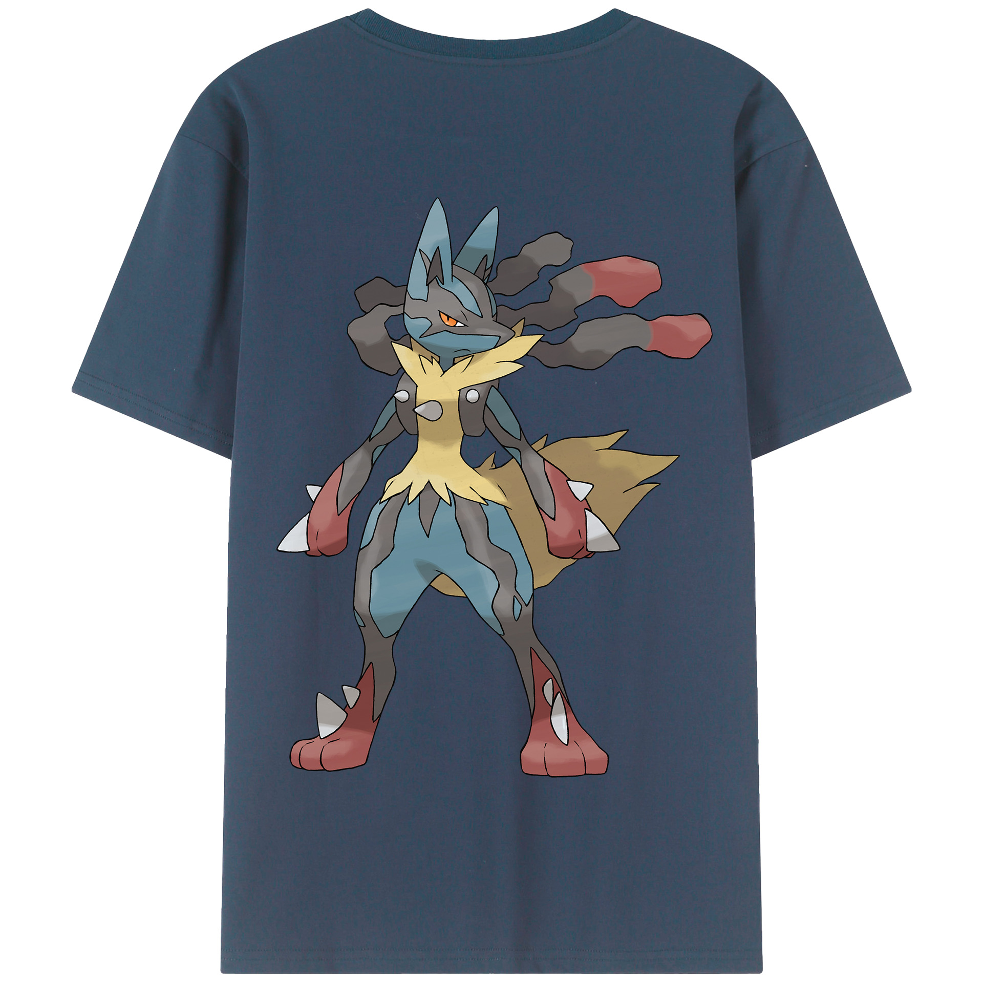 （画像用） ポケットモンスター Pokémon 綿100％半袖Tシャツ（背面プリント）