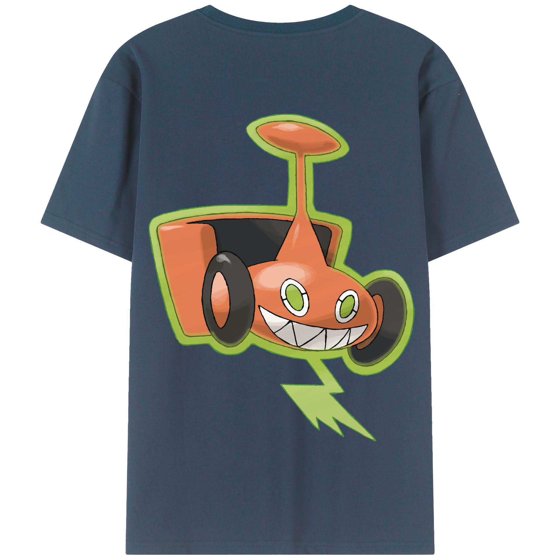 （画像用） ポケットモンスター Pokémon 綿100％半袖Tシャツ（背面プリント）