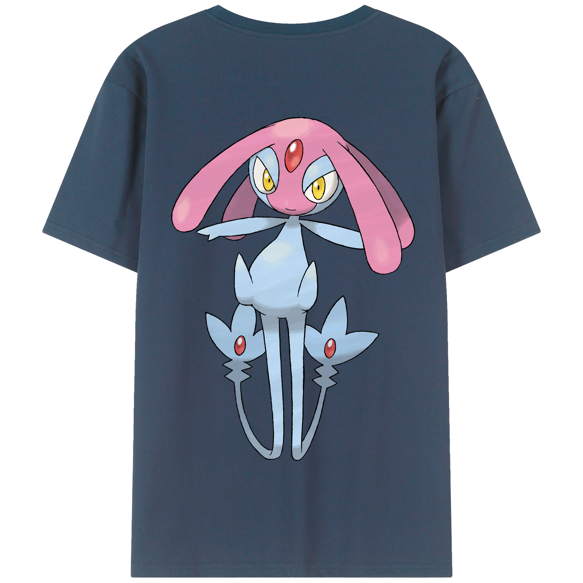（画像用） ポケットモンスター Pokémon 綿100％半袖Tシャツ（背面プリント）