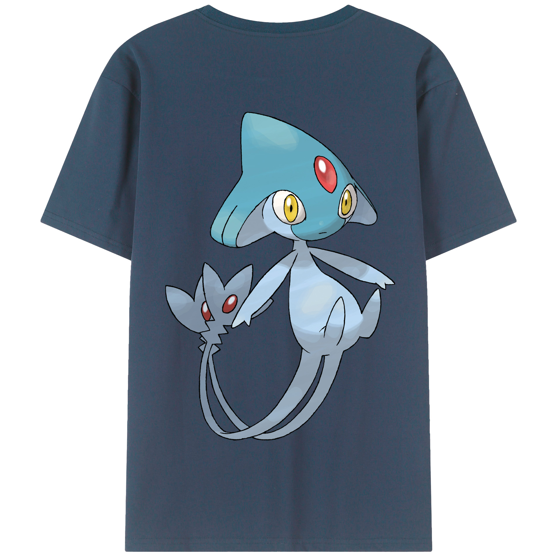（画像用） ポケットモンスター Pokémon 綿100％半袖Tシャツ（背面プリント）