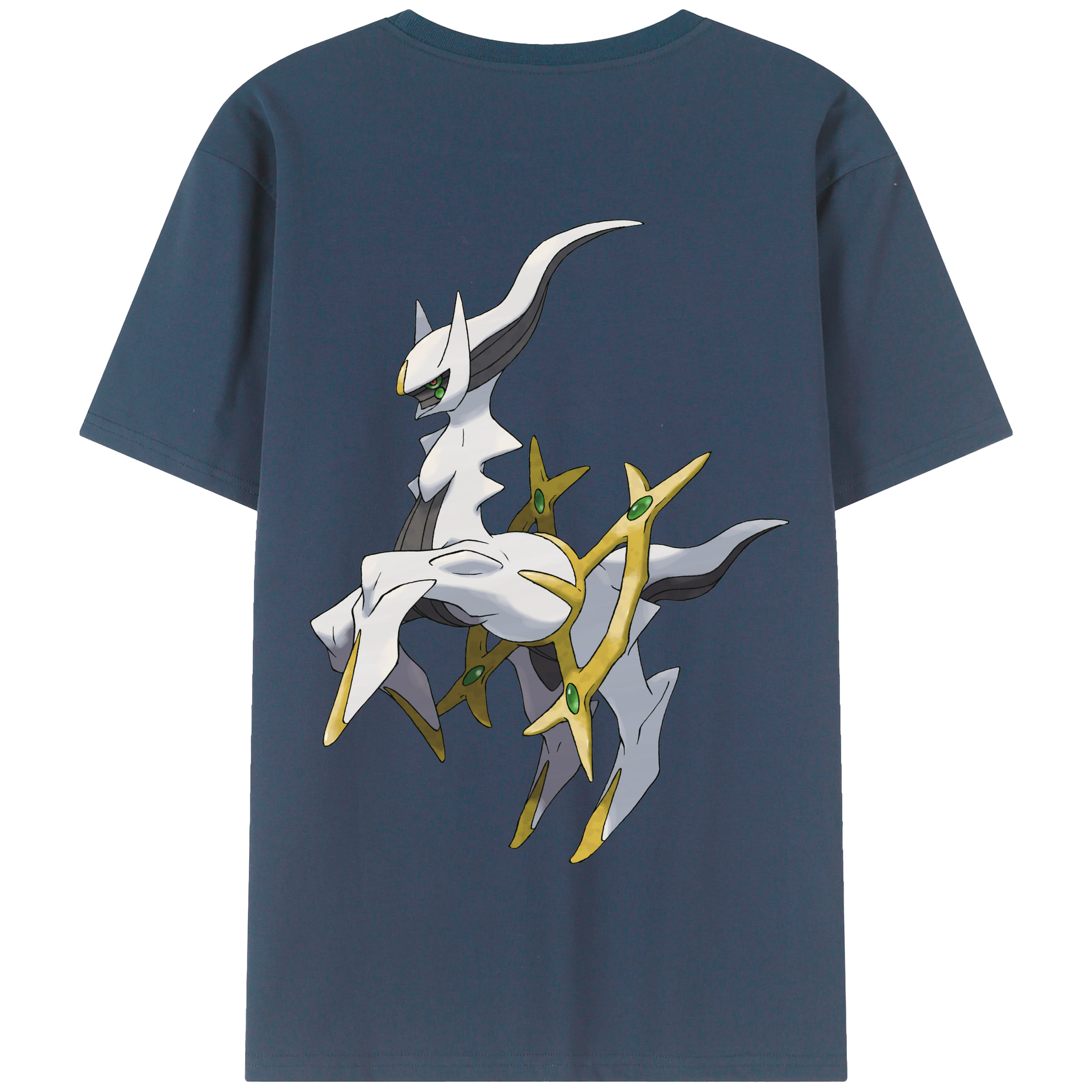 （画像用） ポケットモンスター Pokémon 綿100％半袖Tシャツ（背面プリント）