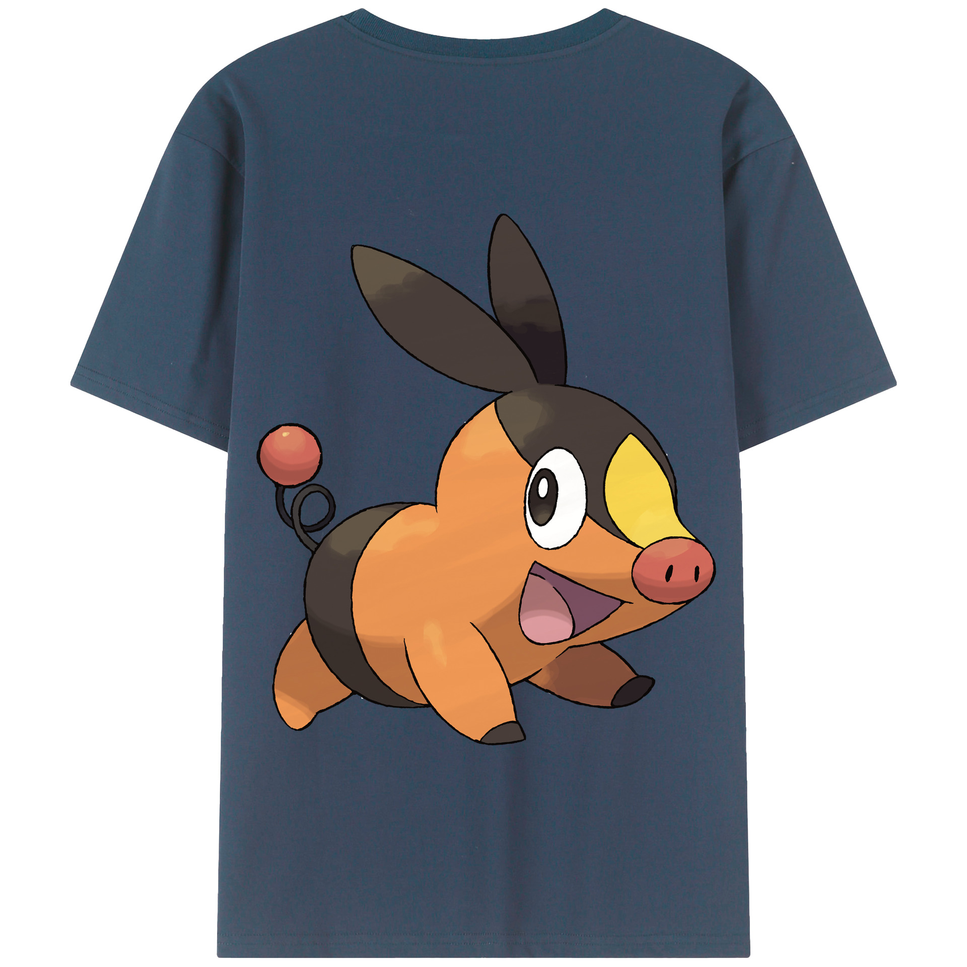 （画像用） ポケットモンスター Pokémon 綿100％半袖Tシャツ（背面プリント）