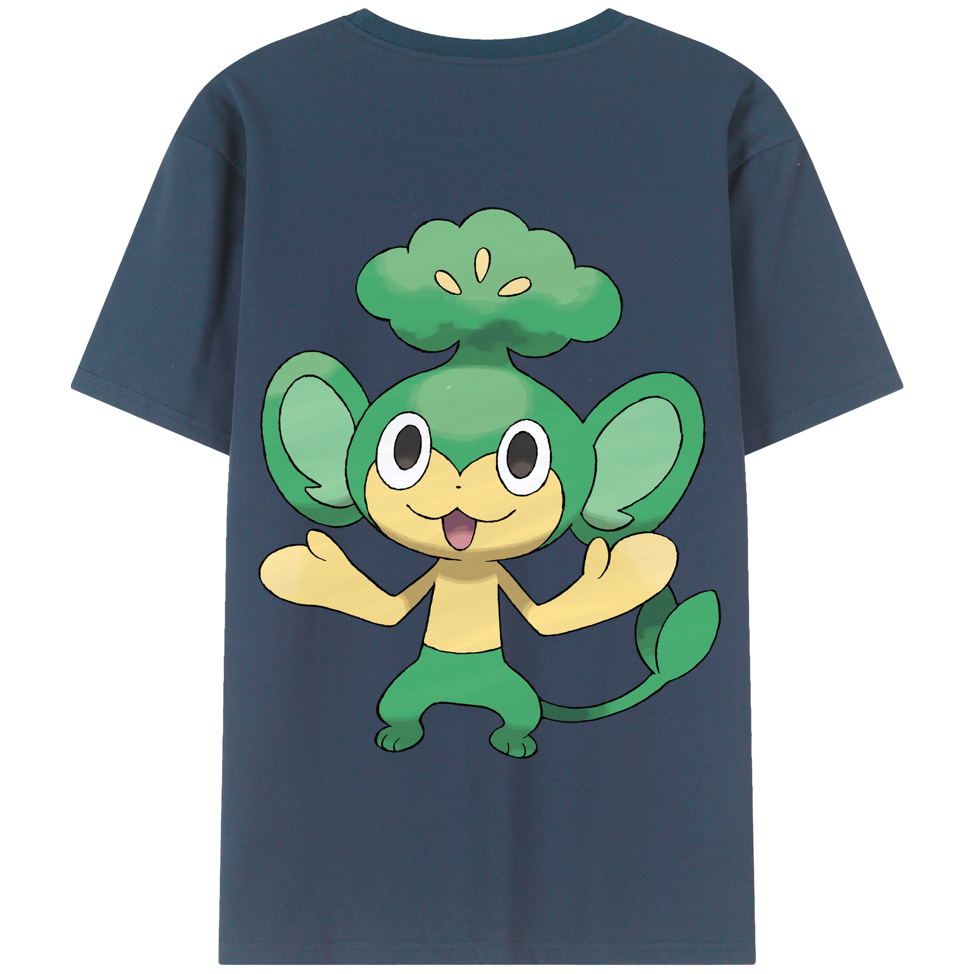 （画像用） ポケットモンスター Pokémon 綿100％半袖Tシャツ（背面プリント）