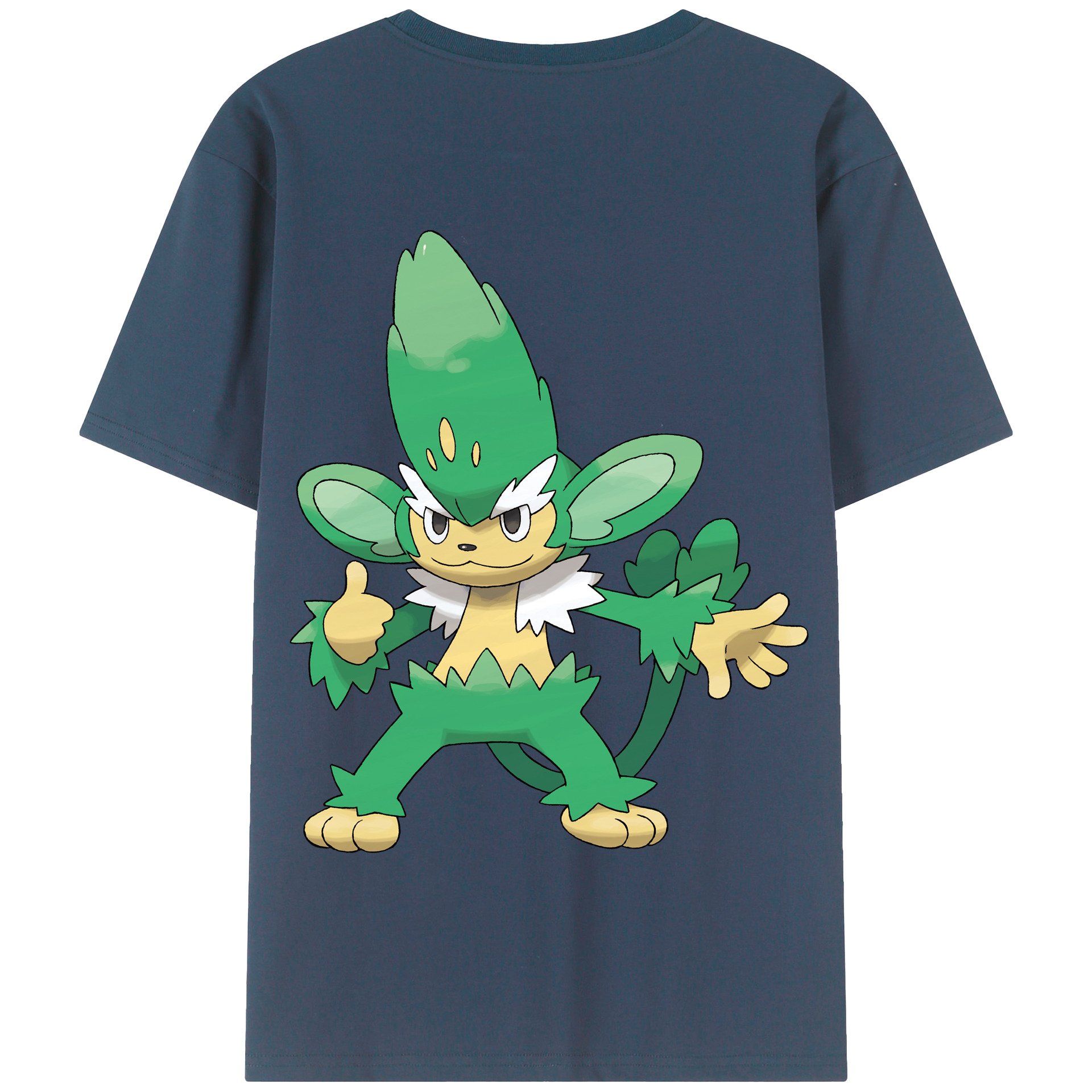 （画像用） ポケットモンスター Pokémon 綿100％半袖Tシャツ（背面プリント）