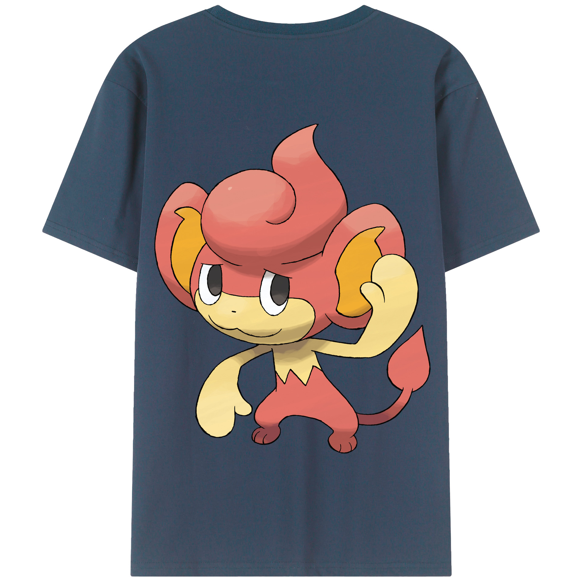 （画像用） ポケットモンスター Pokémon 綿100％半袖Tシャツ（背面プリント）