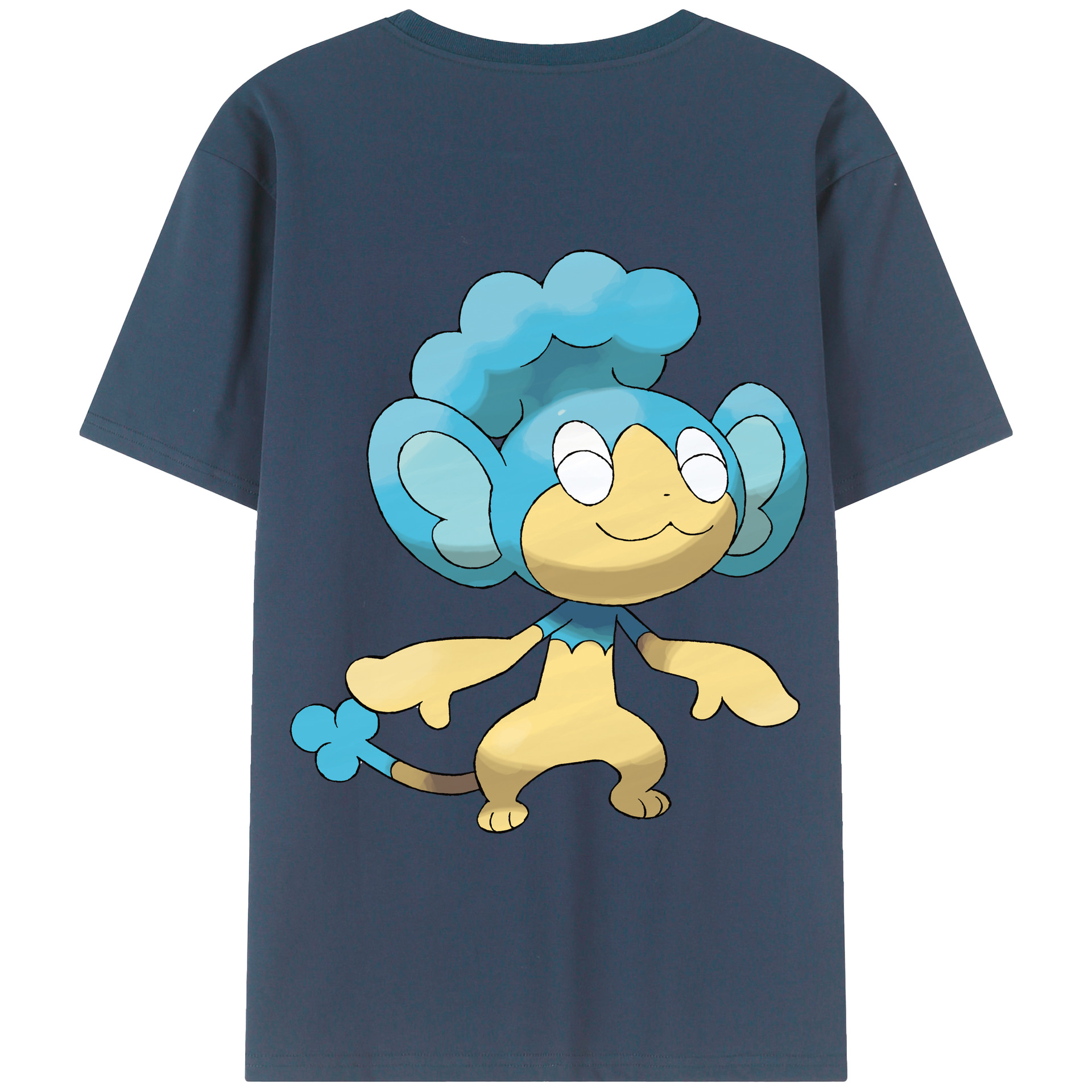 （画像用） ポケットモンスター Pokémon 綿100％半袖Tシャツ（背面プリント）