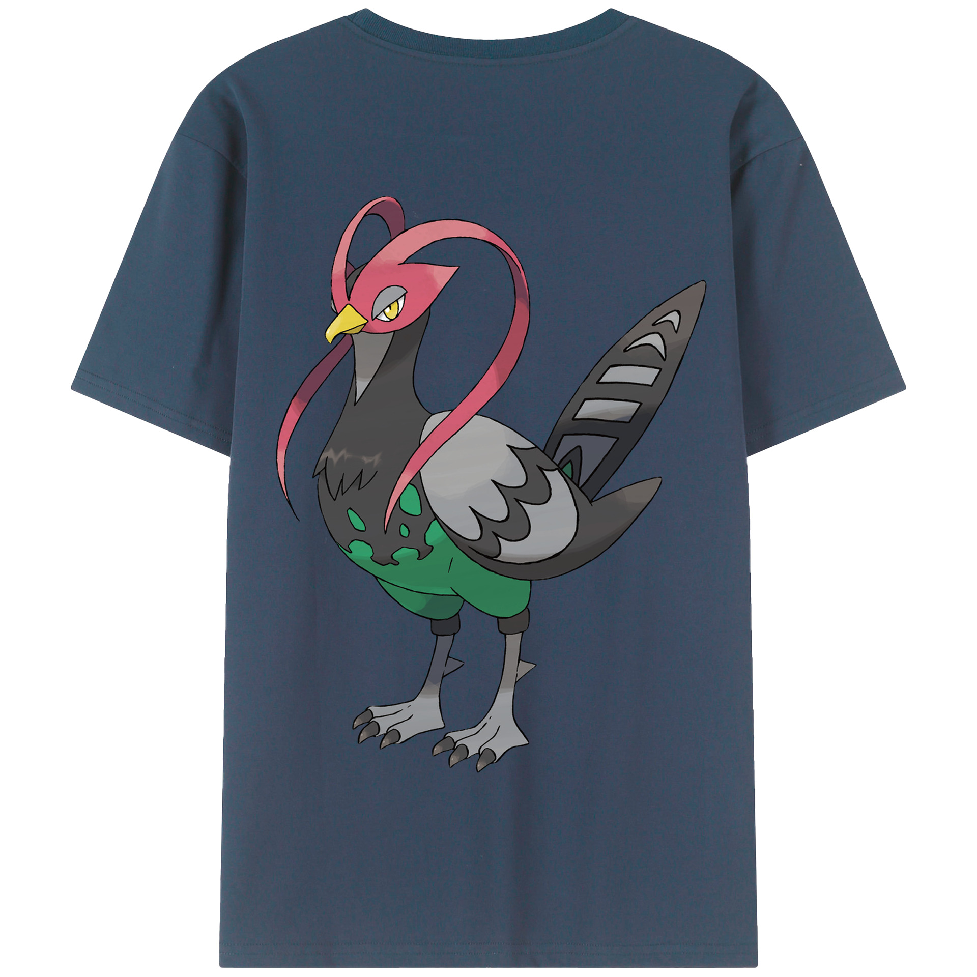 （画像用） ポケットモンスター Pokémon 綿100％半袖Tシャツ（背面プリント）