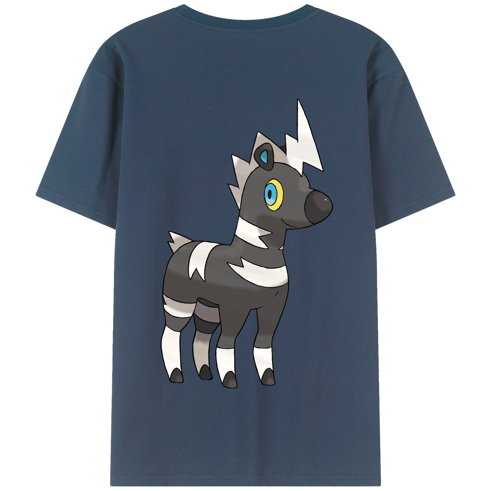 （画像用） ポケットモンスター Pokémon 綿100％半袖Tシャツ（背面プリント）