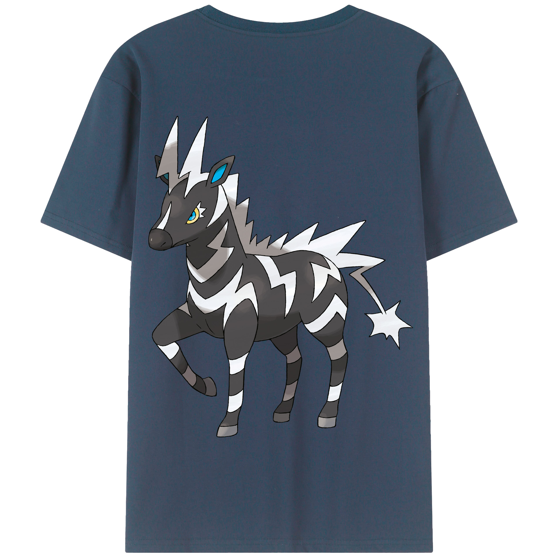 （画像用） ポケットモンスター Pokémon 綿100％半袖Tシャツ（背面プリント）