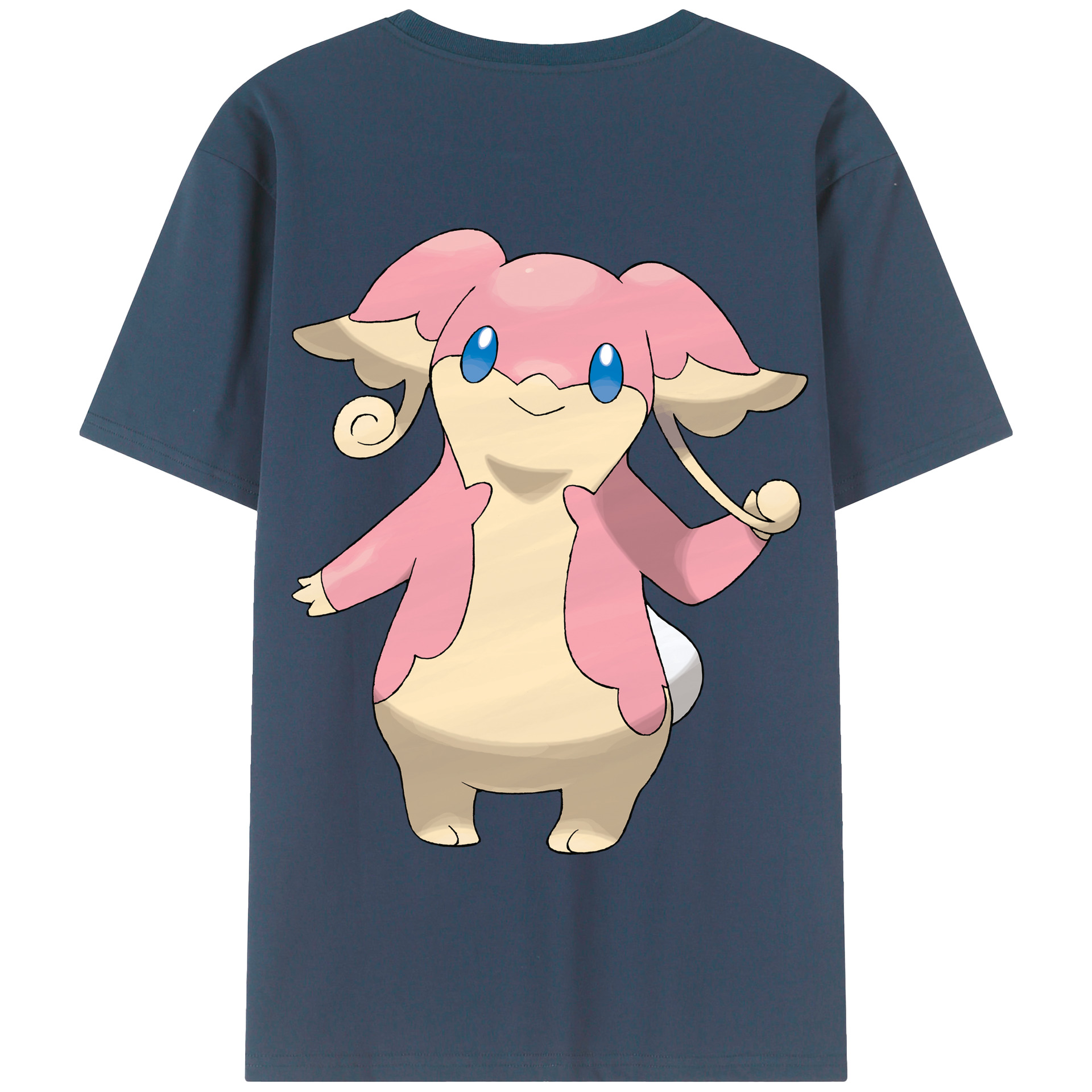 （画像用） ポケットモンスター Pokémon 綿100％半袖Tシャツ（背面プリント）