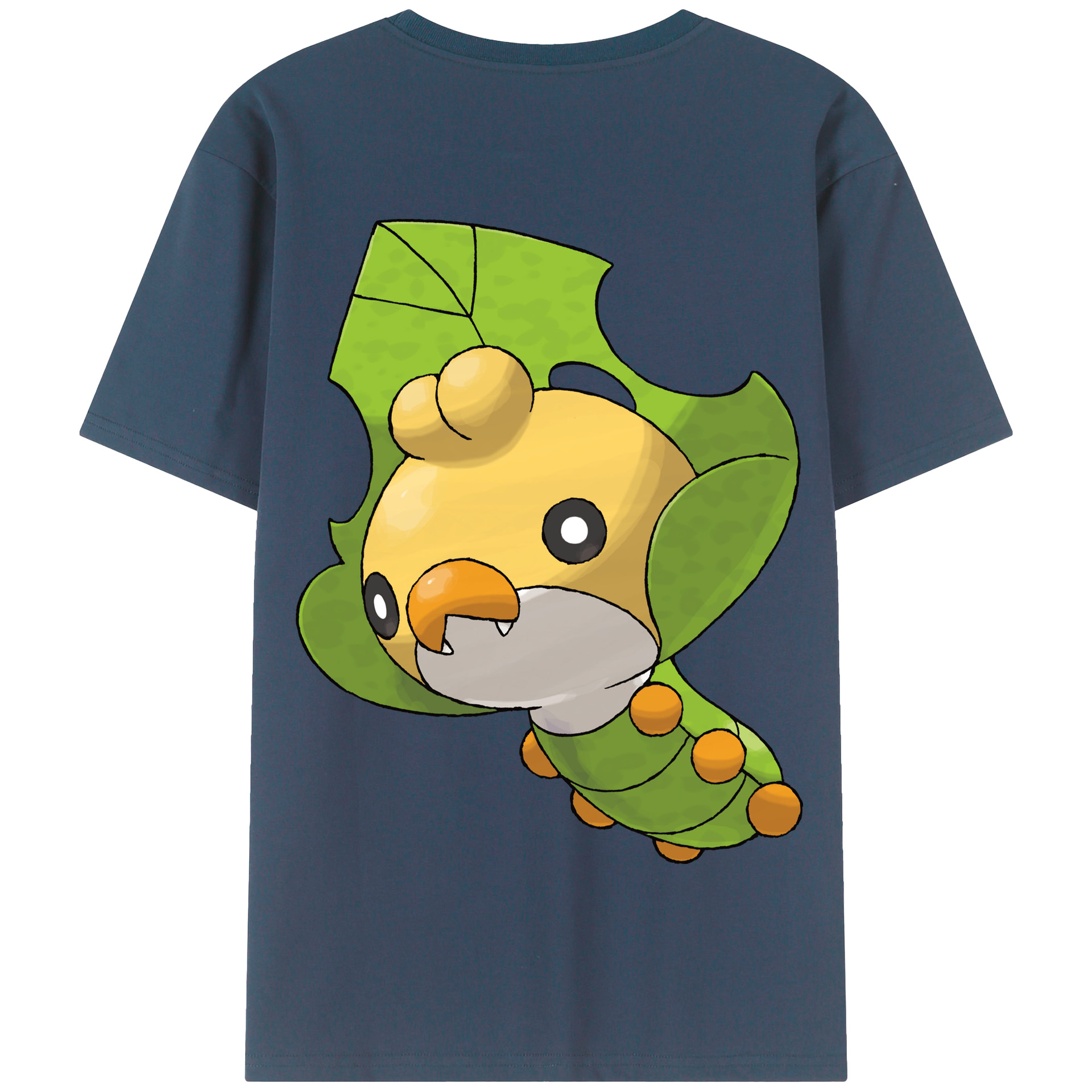 （画像用） ポケットモンスター Pokémon 綿100％半袖Tシャツ（背面プリント）