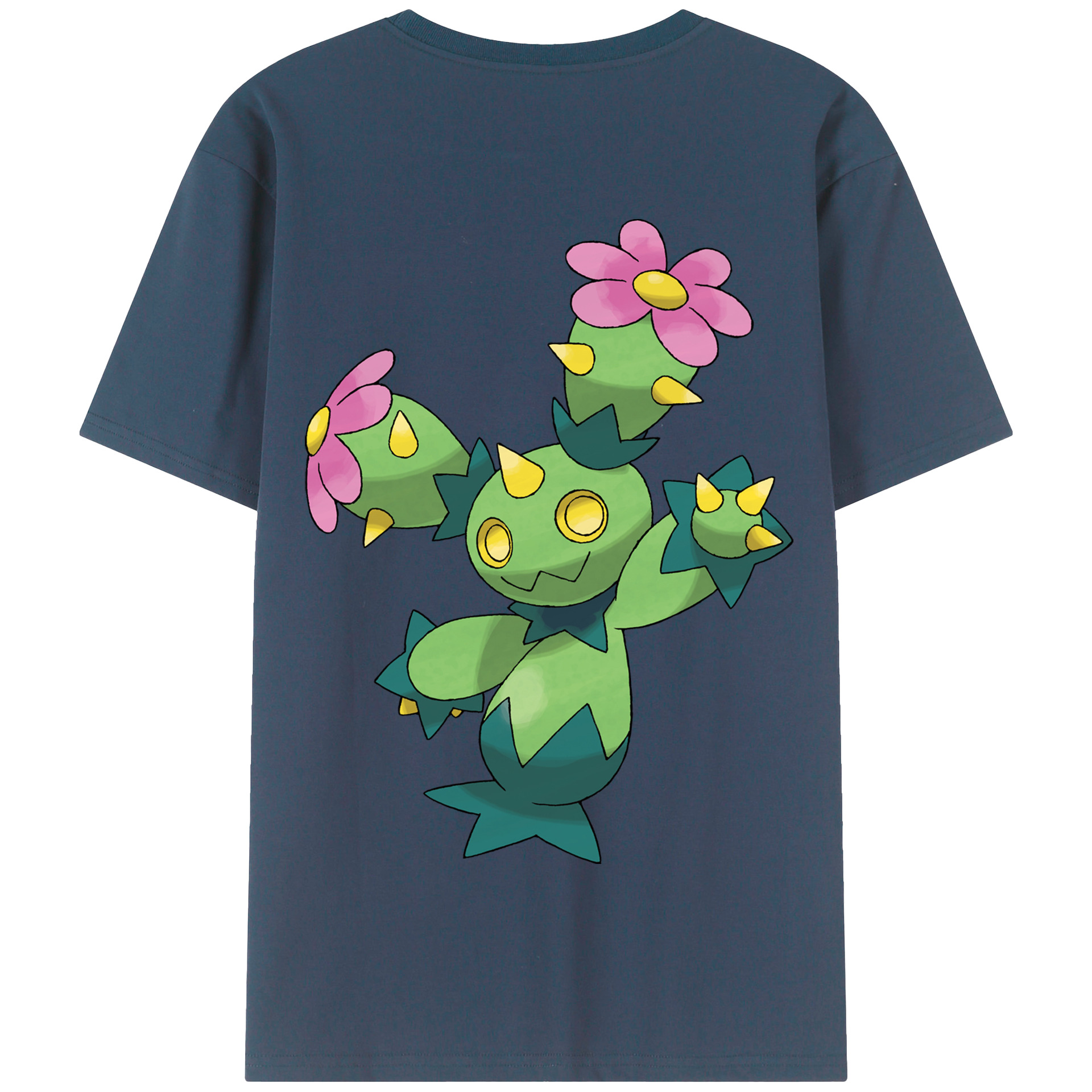 （画像用） ポケットモンスター Pokémon 綿100％半袖Tシャツ（背面プリント）
