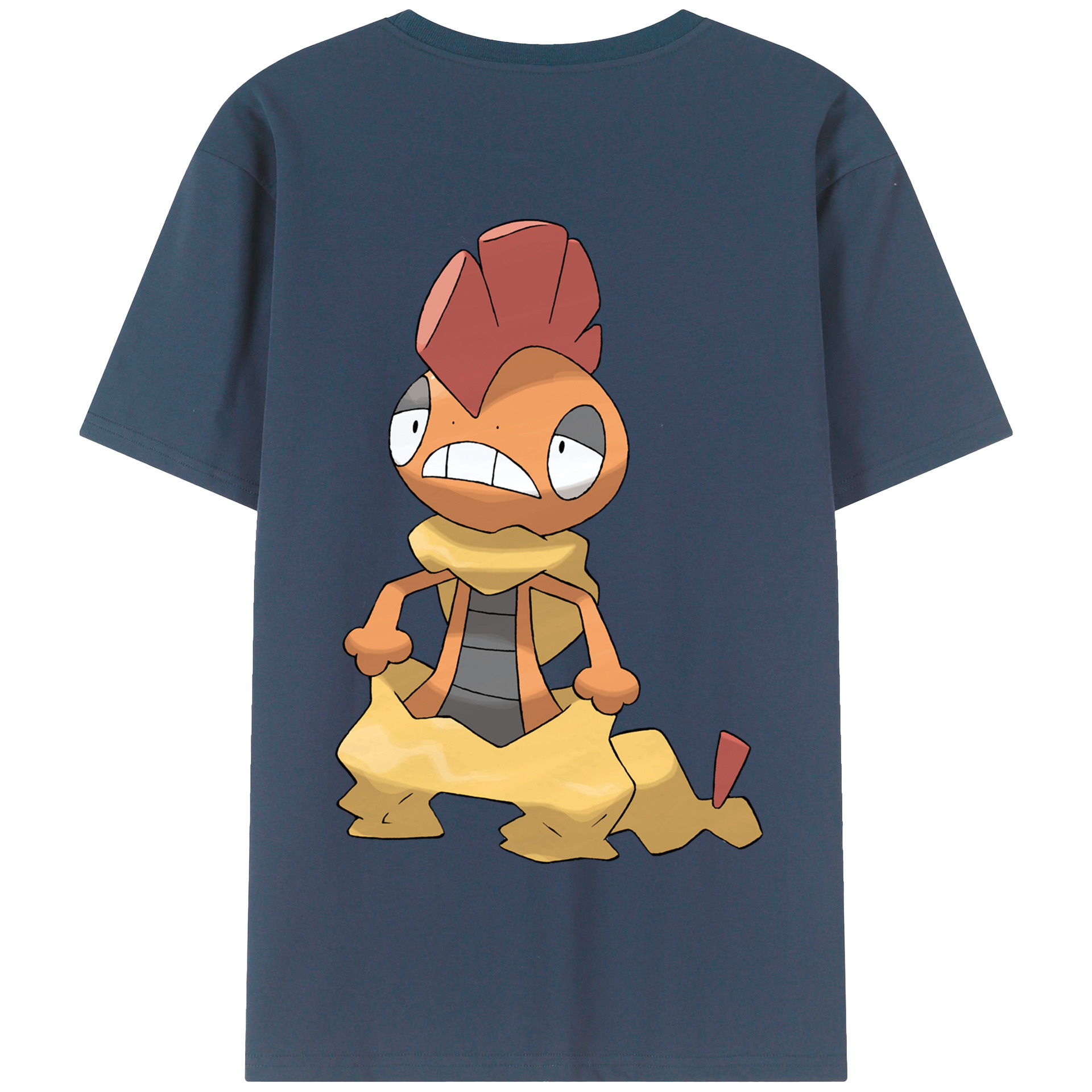 （画像用） ポケットモンスター Pokémon 綿100％半袖Tシャツ（背面プリント）