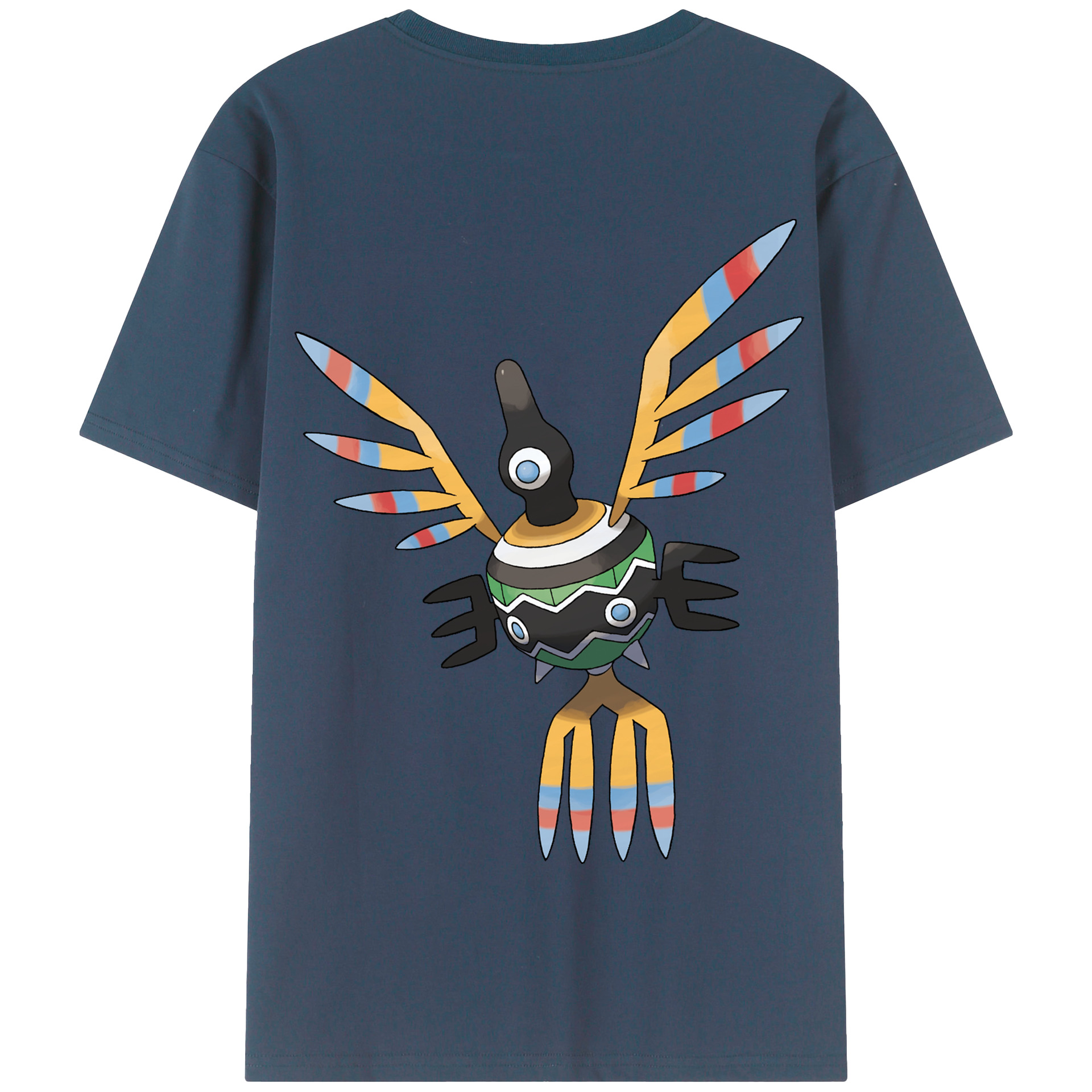 （画像用） ポケットモンスター Pokémon 綿100％半袖Tシャツ（背面プリント）