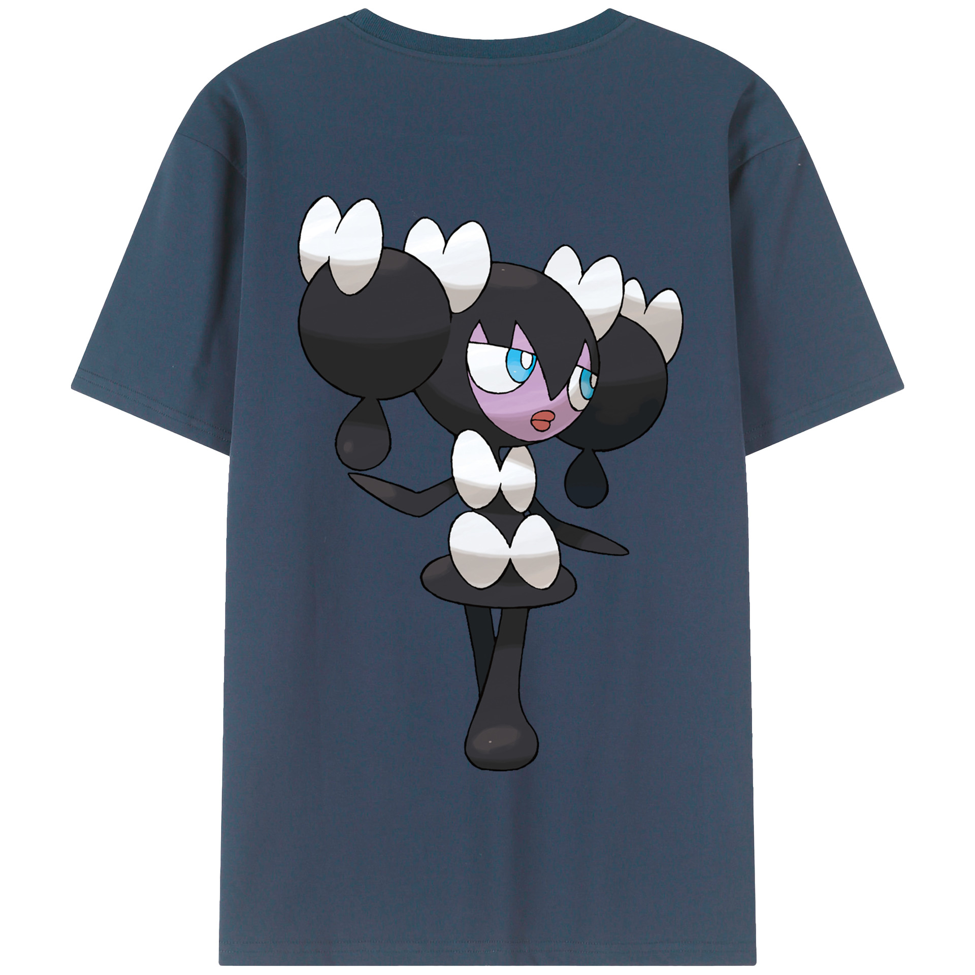 （画像用） ポケットモンスター Pokémon 綿100％半袖Tシャツ（背面プリント）