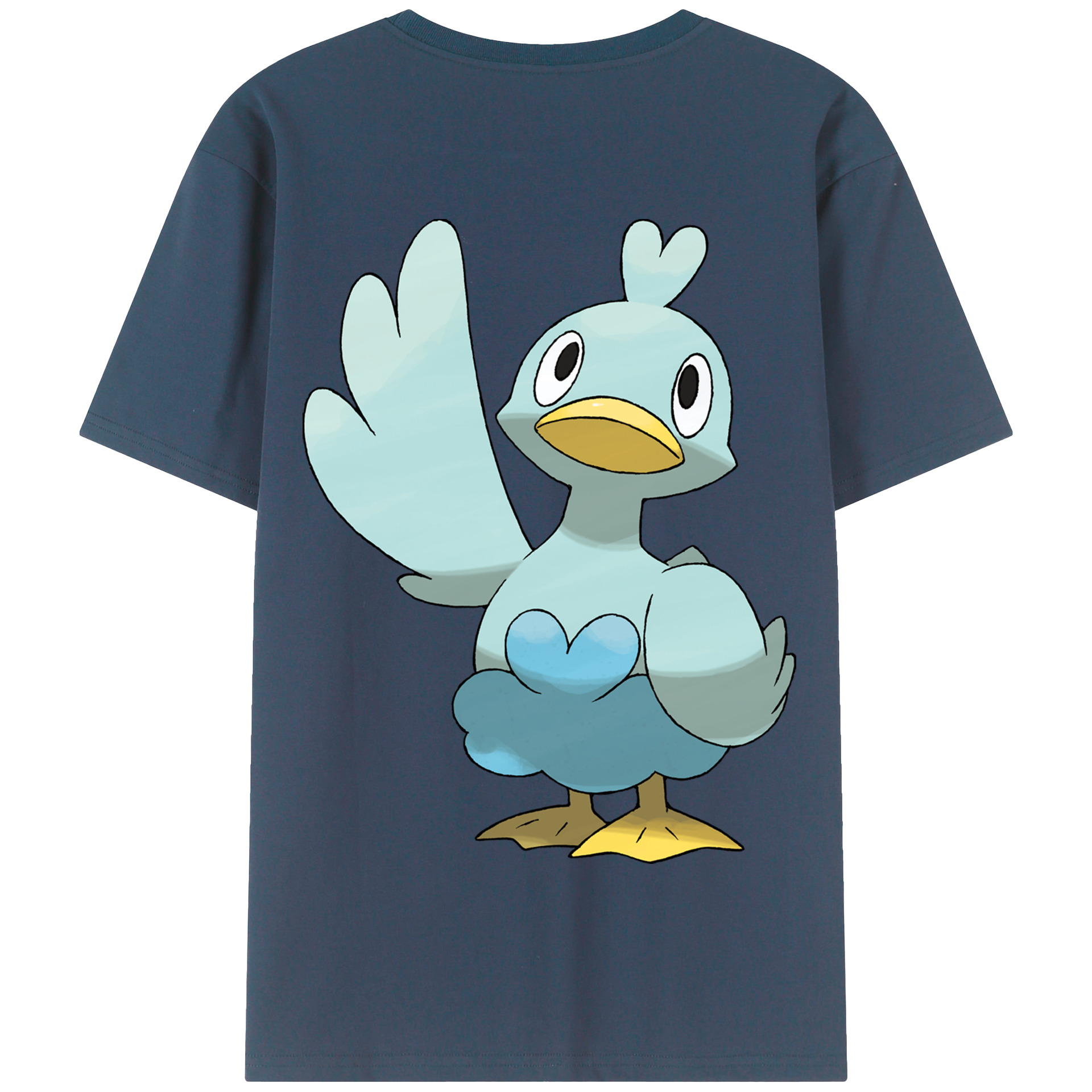 （画像用） ポケットモンスター Pokémon 綿100％半袖Tシャツ（背面プリント）