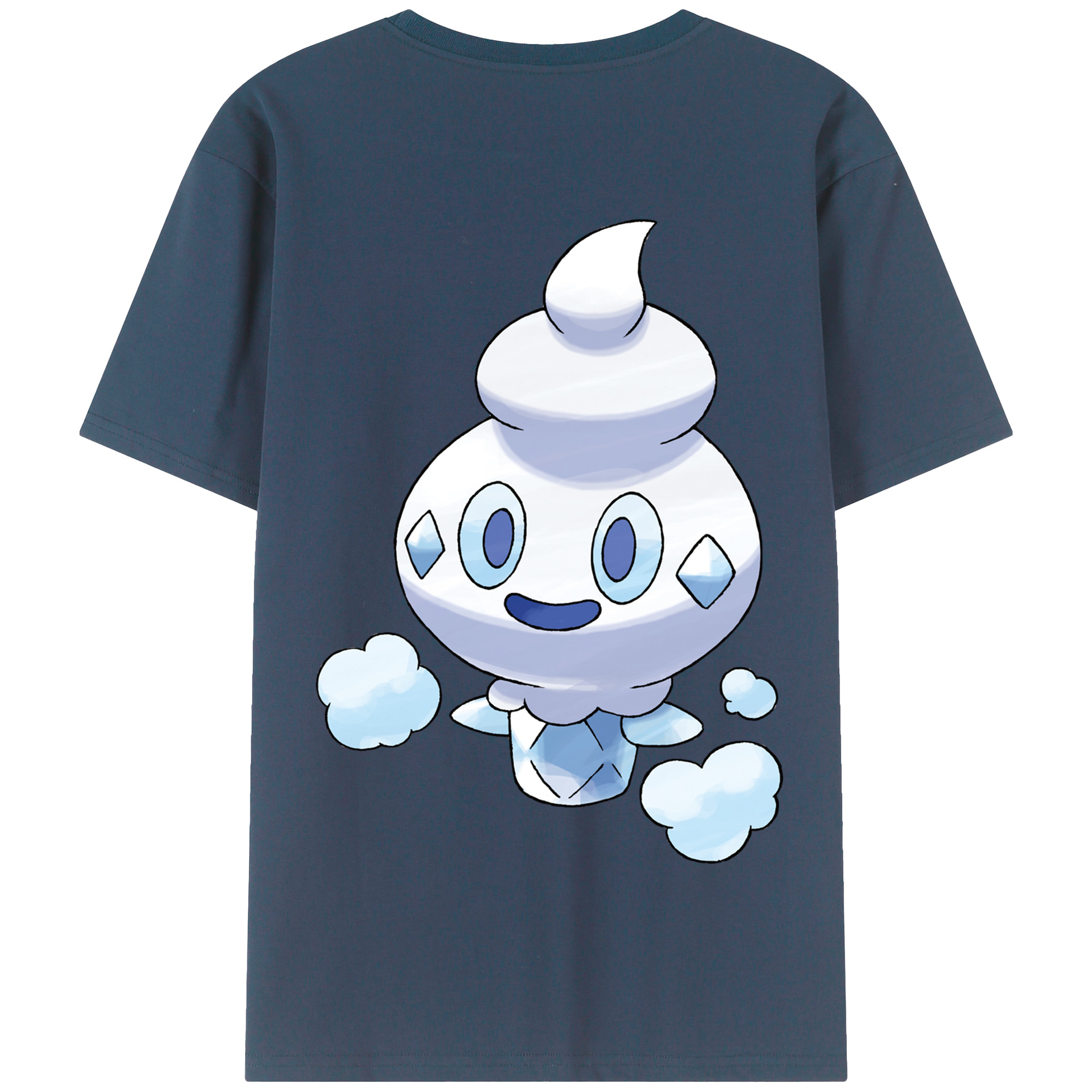 （画像用） ポケットモンスター Pokémon 綿100％半袖Tシャツ（背面プリント）
