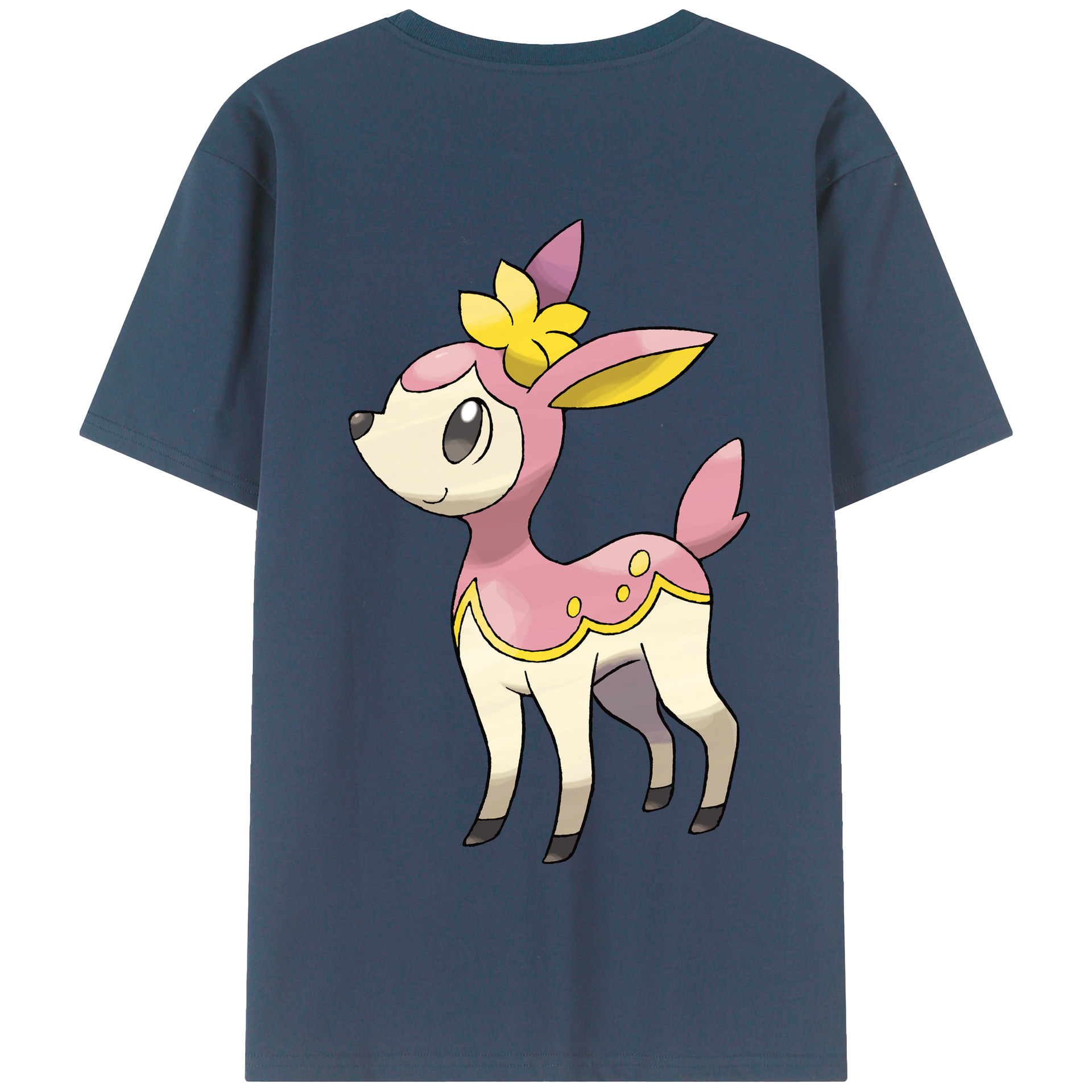 （画像用） ポケットモンスター Pokémon 綿100％半袖Tシャツ（背面プリント）