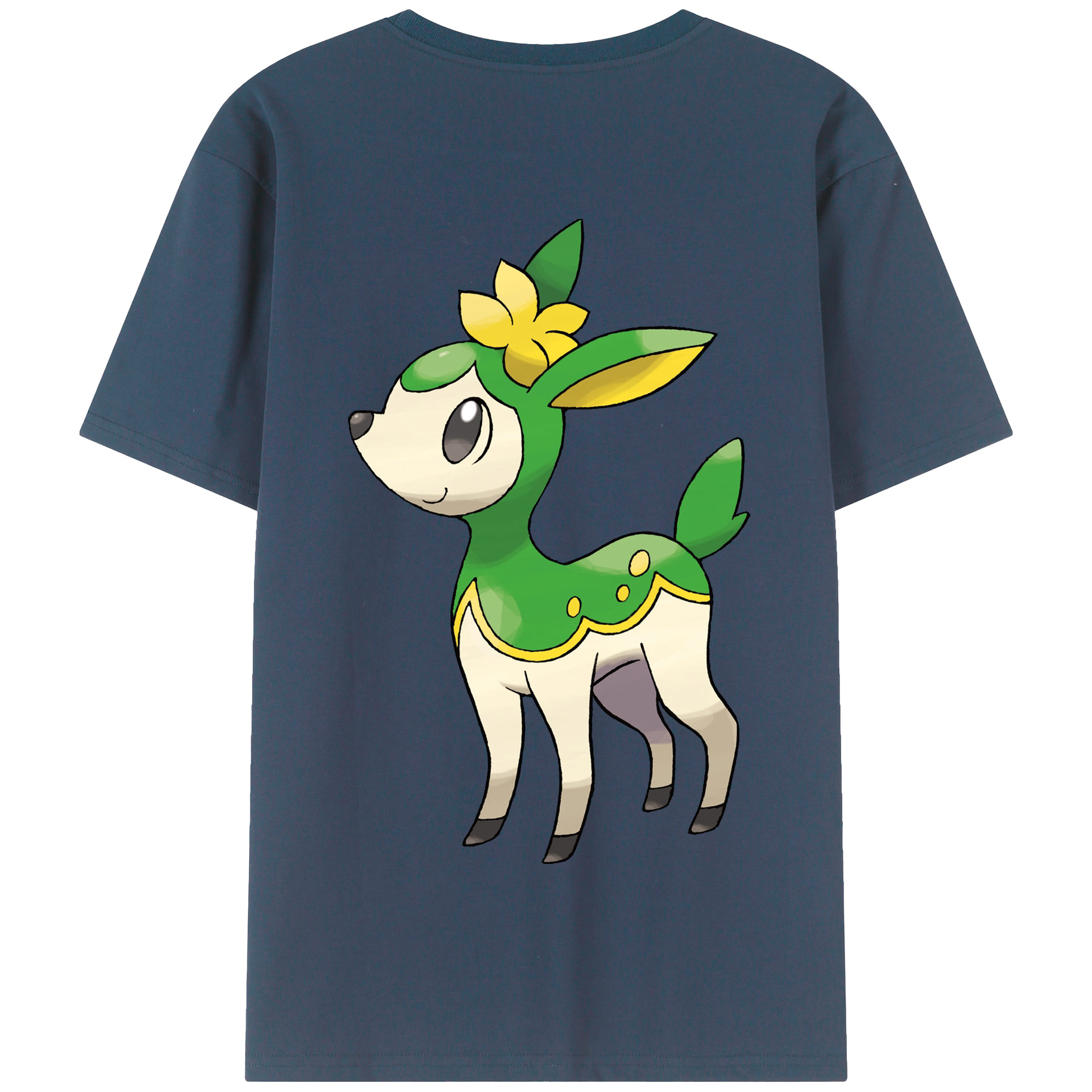 （画像用） ポケットモンスター Pokémon 綿100％半袖Tシャツ（背面プリント）