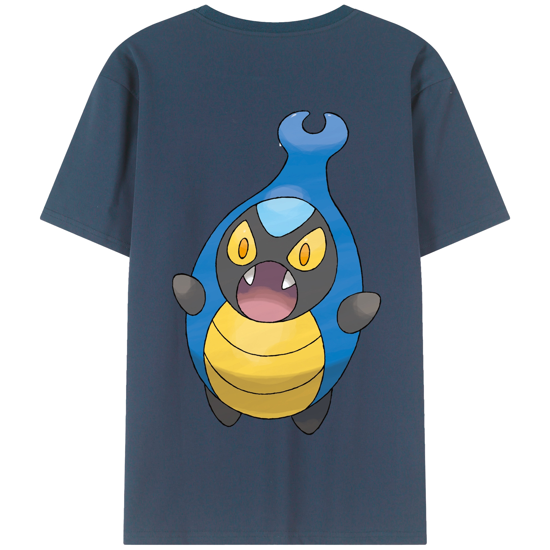 （画像用） ポケットモンスター Pokémon 綿100％半袖Tシャツ（背面プリント）