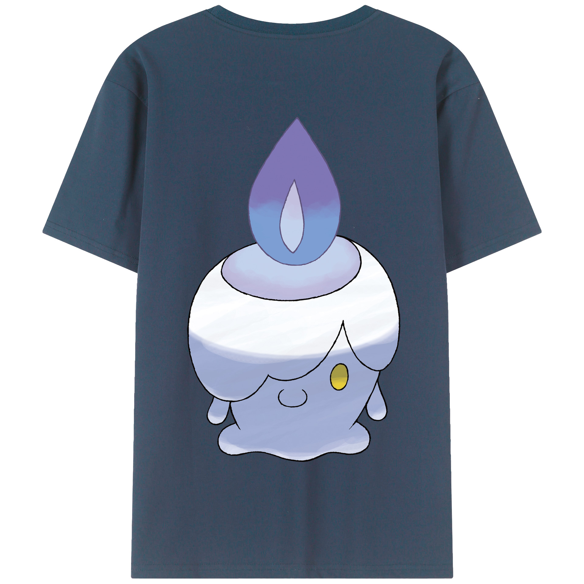（画像用） ポケットモンスター Pokémon 綿100％半袖Tシャツ（背面プリント）